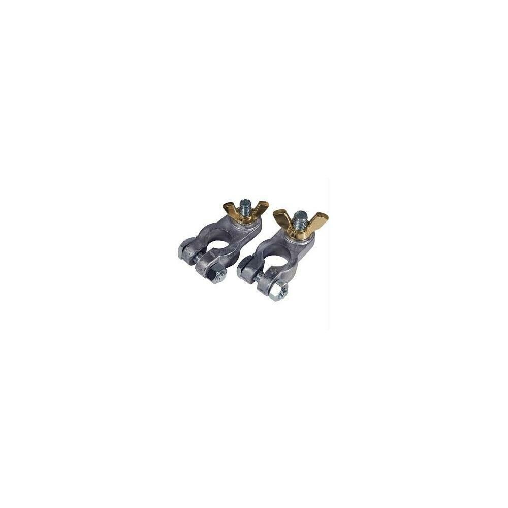 Ancor CW48445  260325 Lead Battery Terminal- 5-16-" and 3-8-" Stud- Positive and Negative Combo
