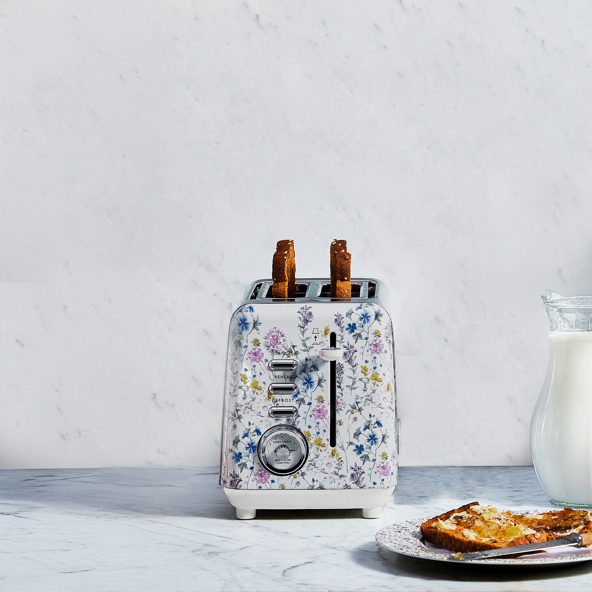Laura Ashley VQSBT582LAWM toasters - View #4