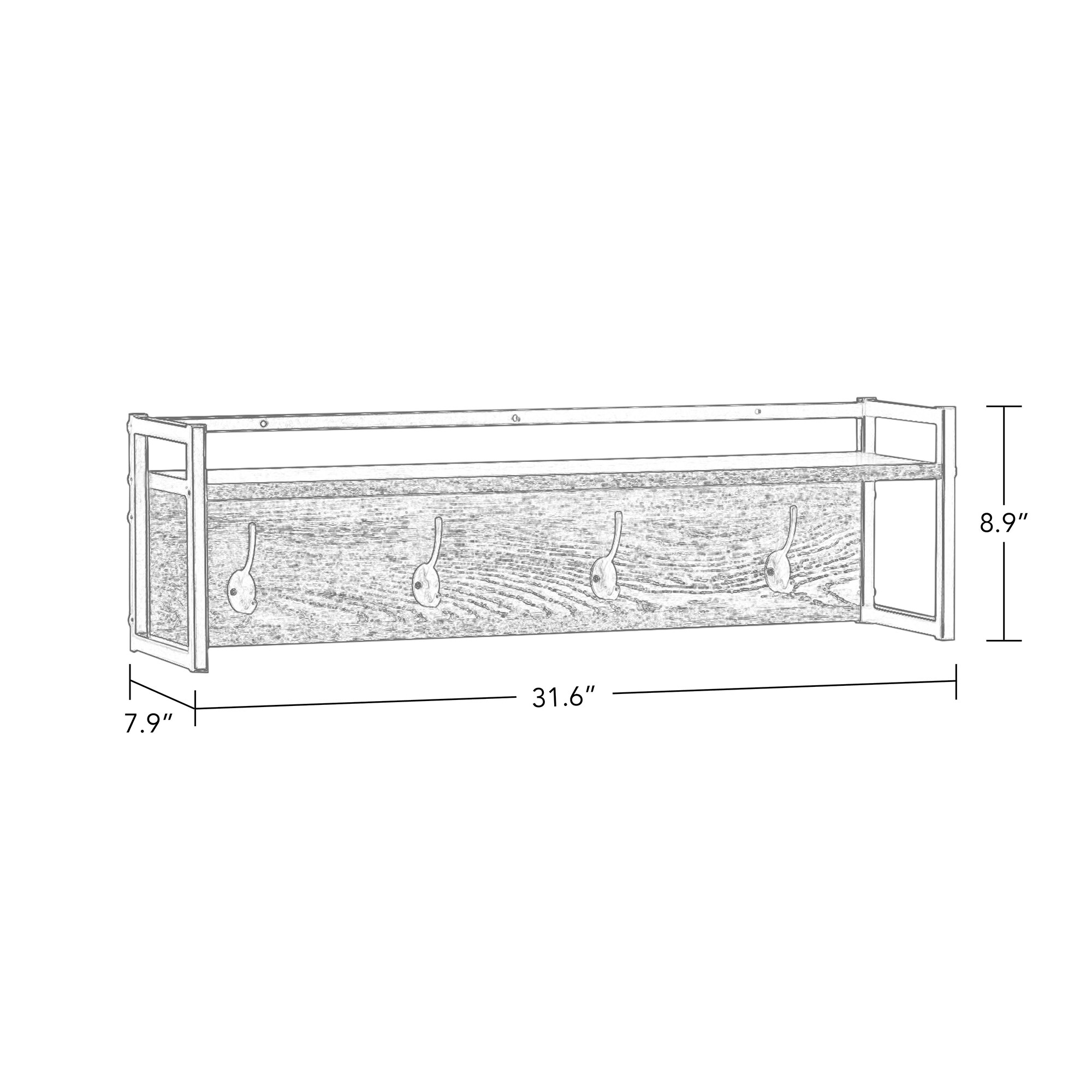 RiverRidge 16-034 Coatrack-Stands-Pedestals - View #6
