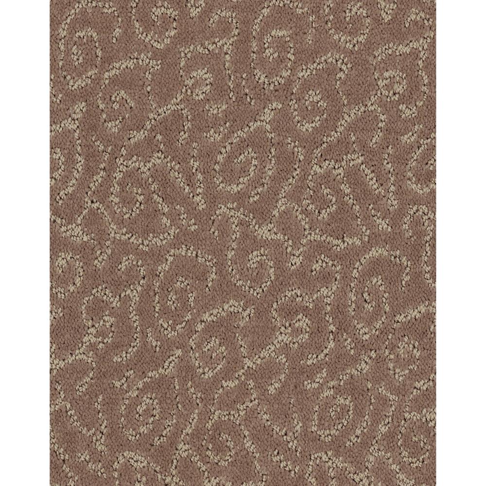 STAINMASTER B705300040 Essentials Trustworthy- Root Beer Float Brown 40-oz sq yard Polyester Pattern Interior Carpet