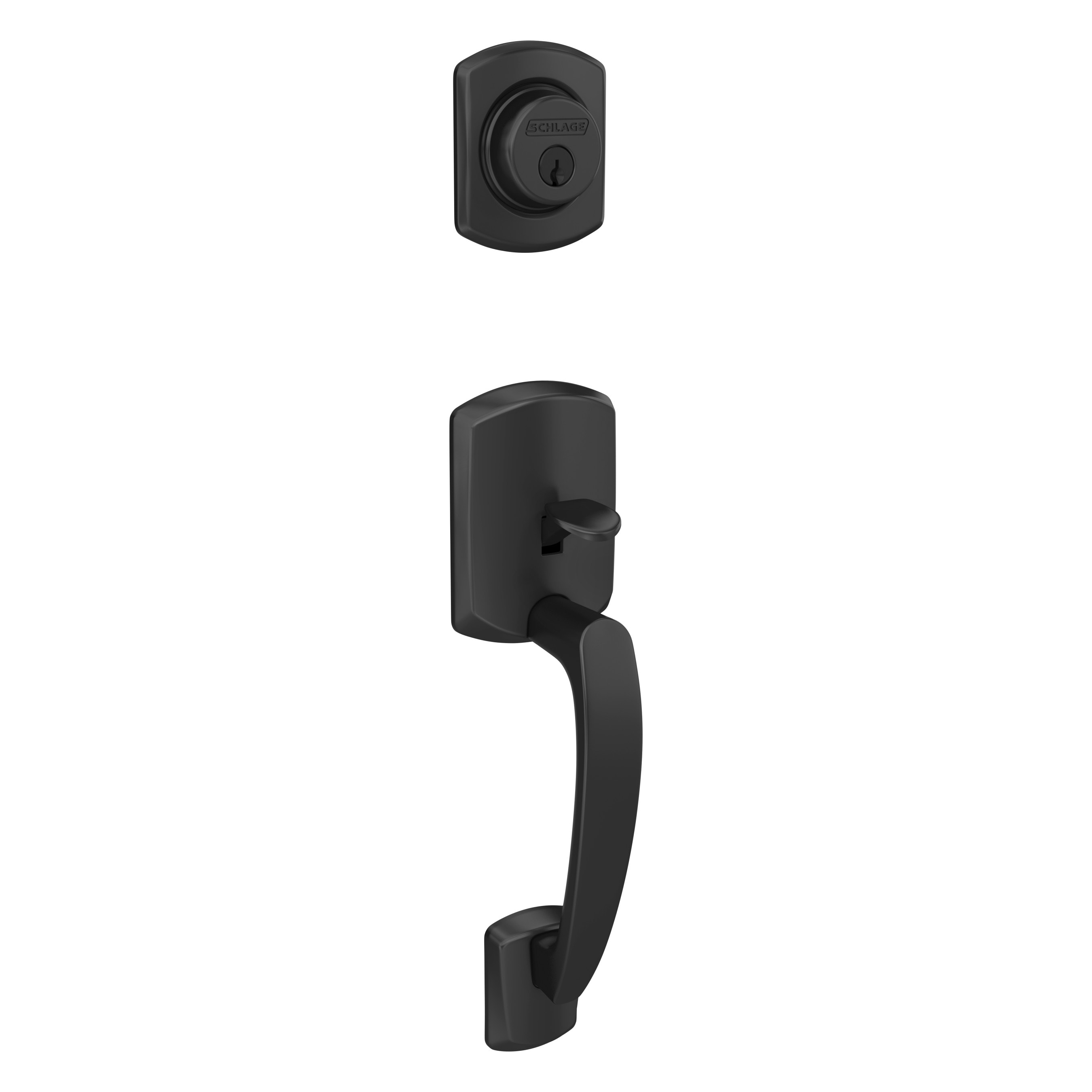 Schlage F60 GRW 622 DEL RH handlesets - View #2