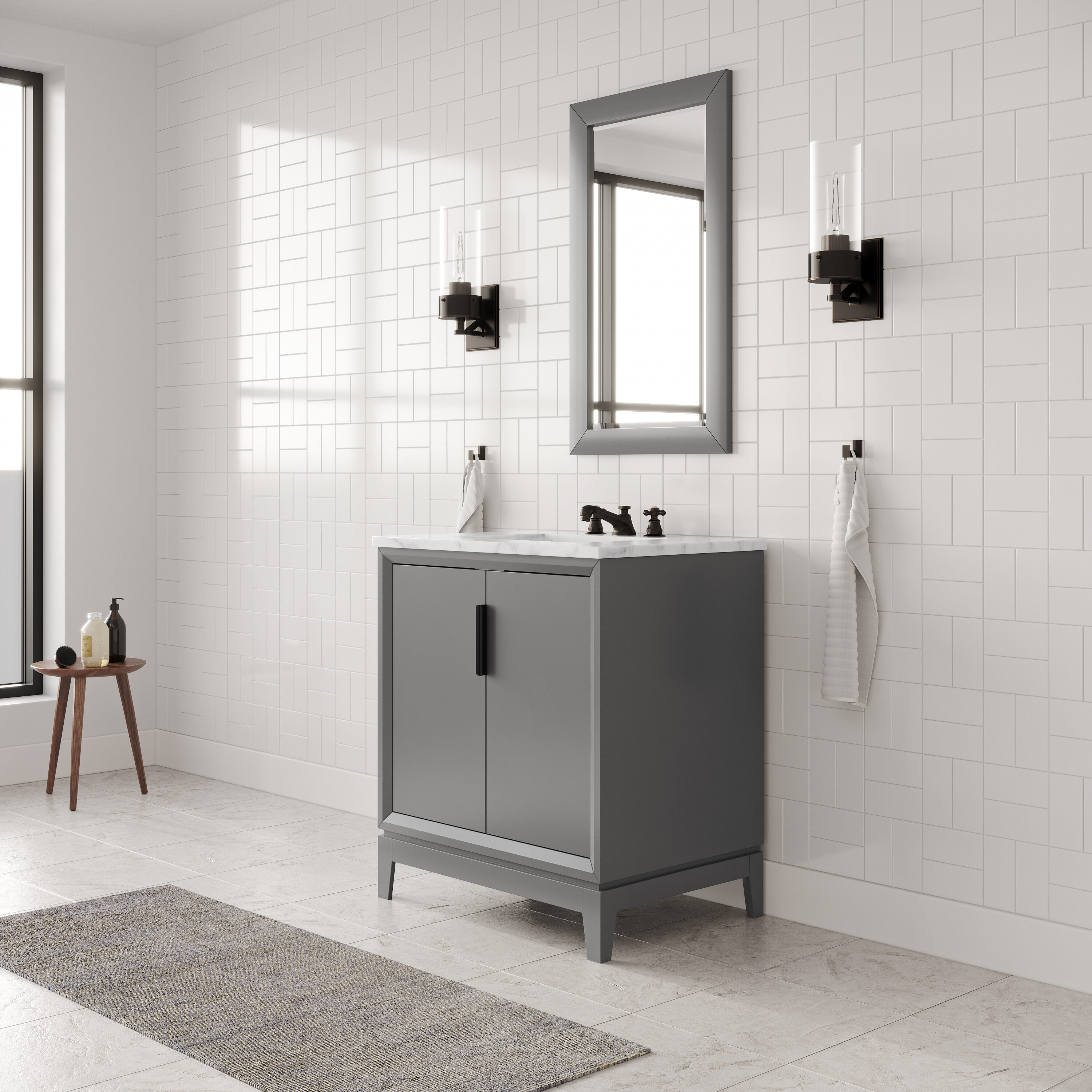 Water Creation VEL030CWCG00 Bath-Vanity-Combo - View #5