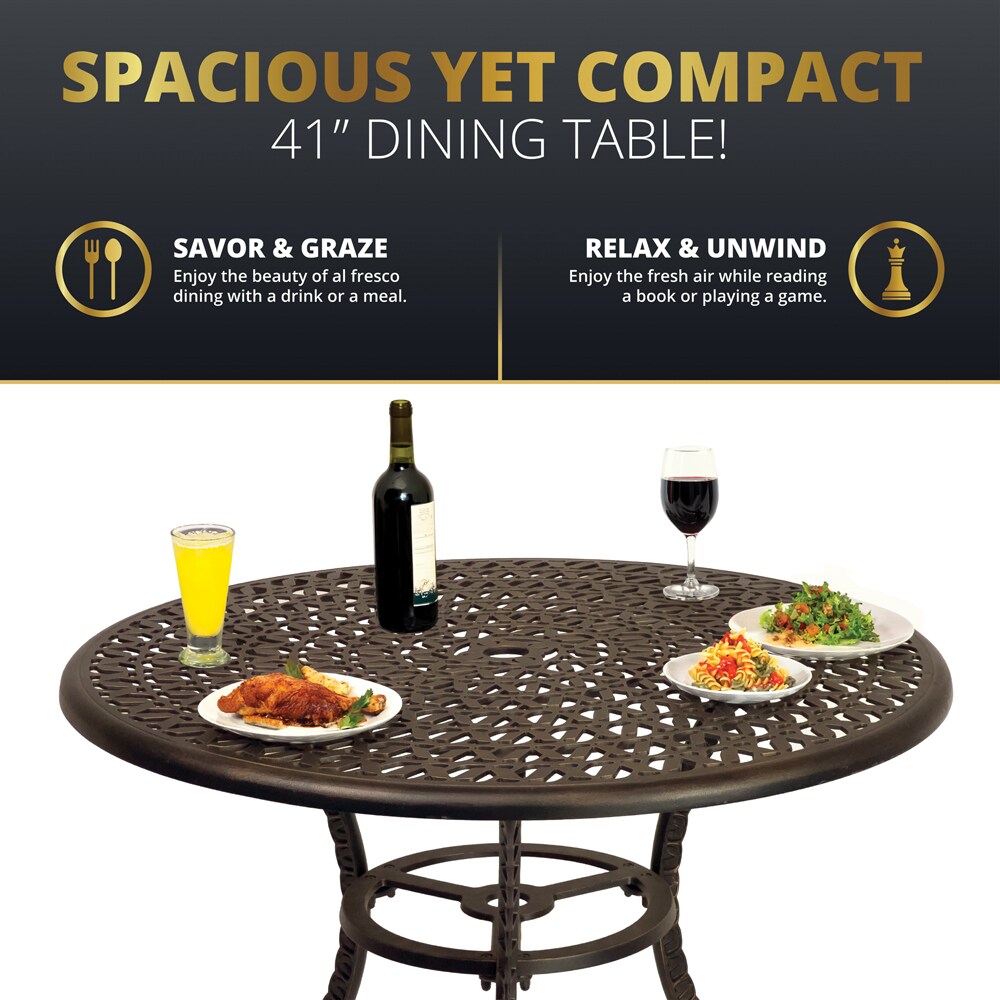 Kinger Home DTS-S-004 Patio-Dining-Sets - View #3