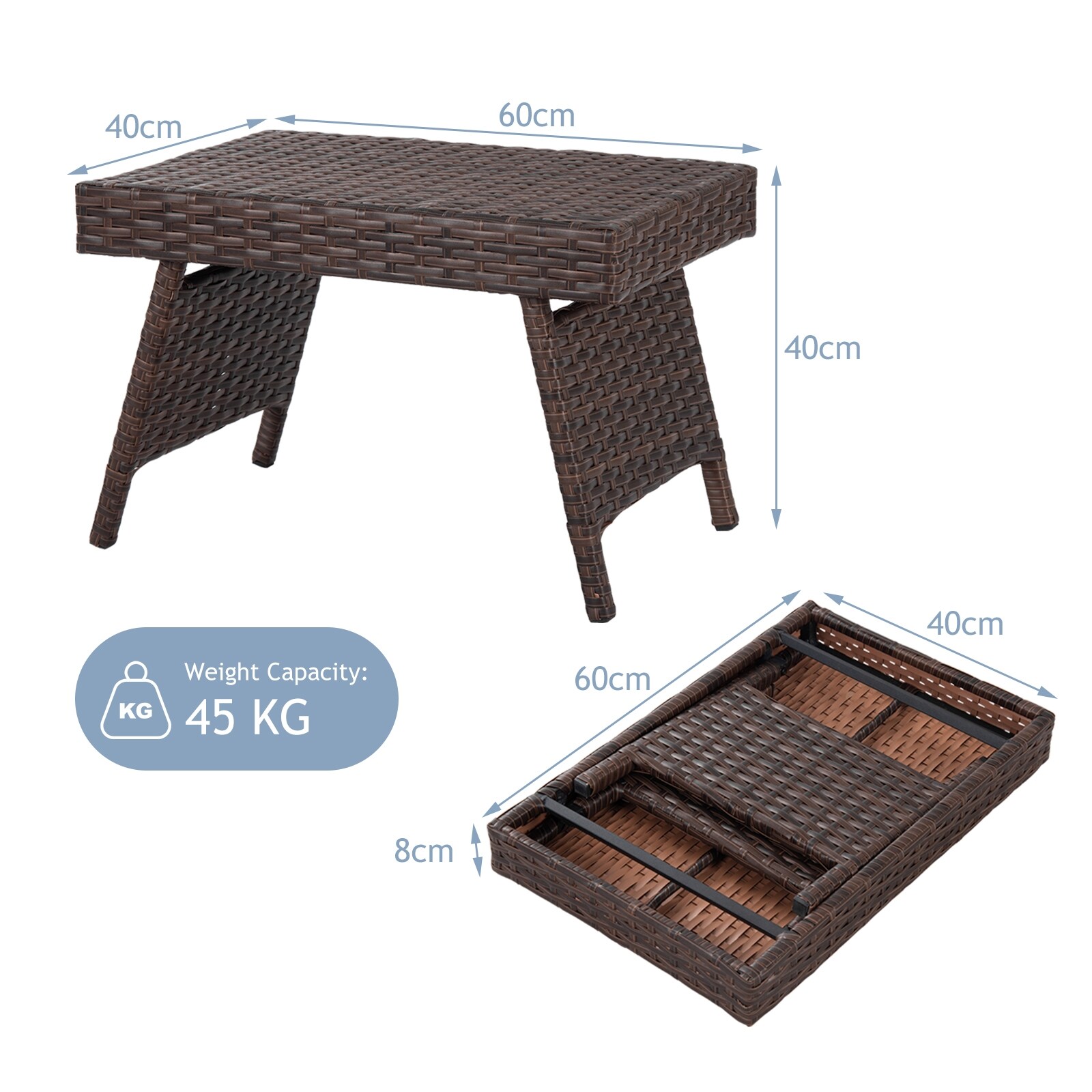 Volenca VOL-EP7KBH Patio-Tables - View #3