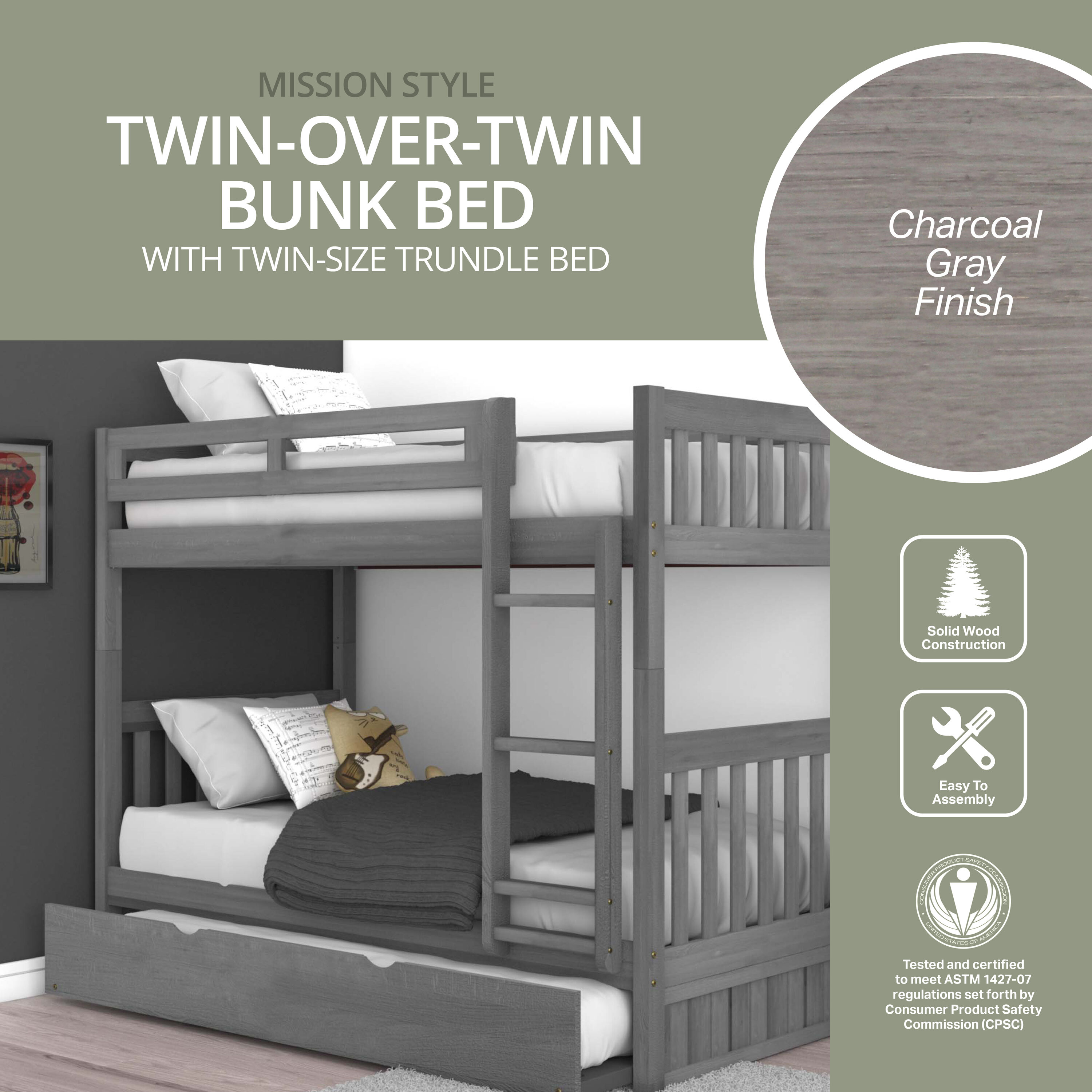 A Furniture Classics 83211TRU-22 Bunk-Beds - View #5