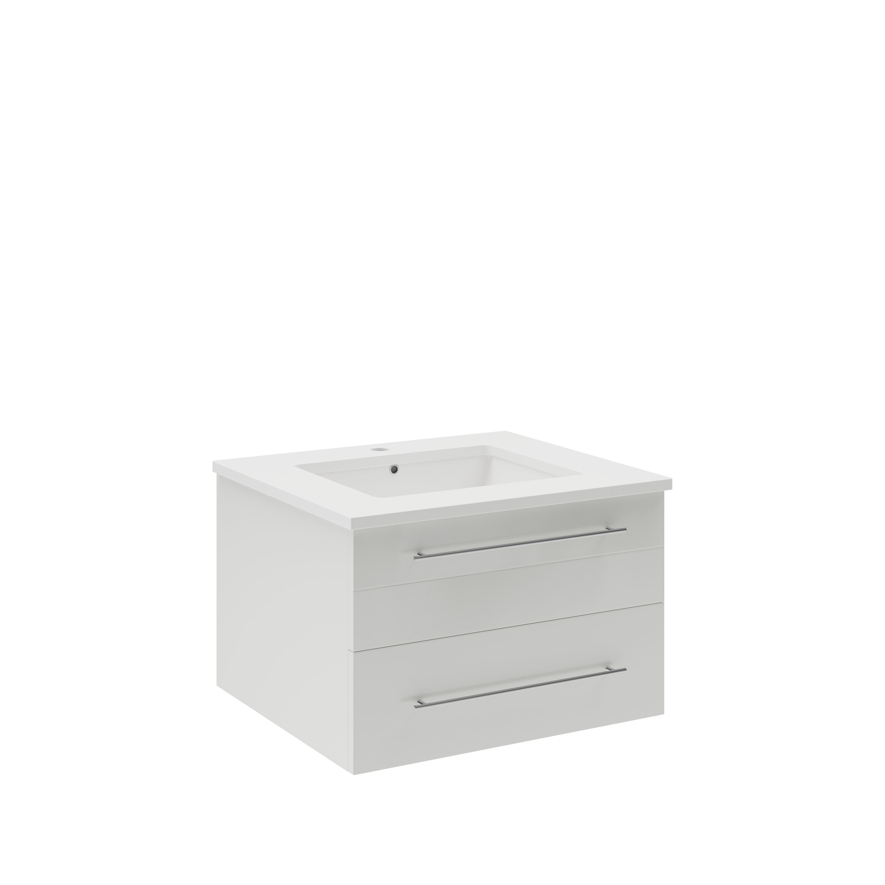 Fresca FCB6124WH-UNS-CWH-U Bath-Vanity-Combo - View #2