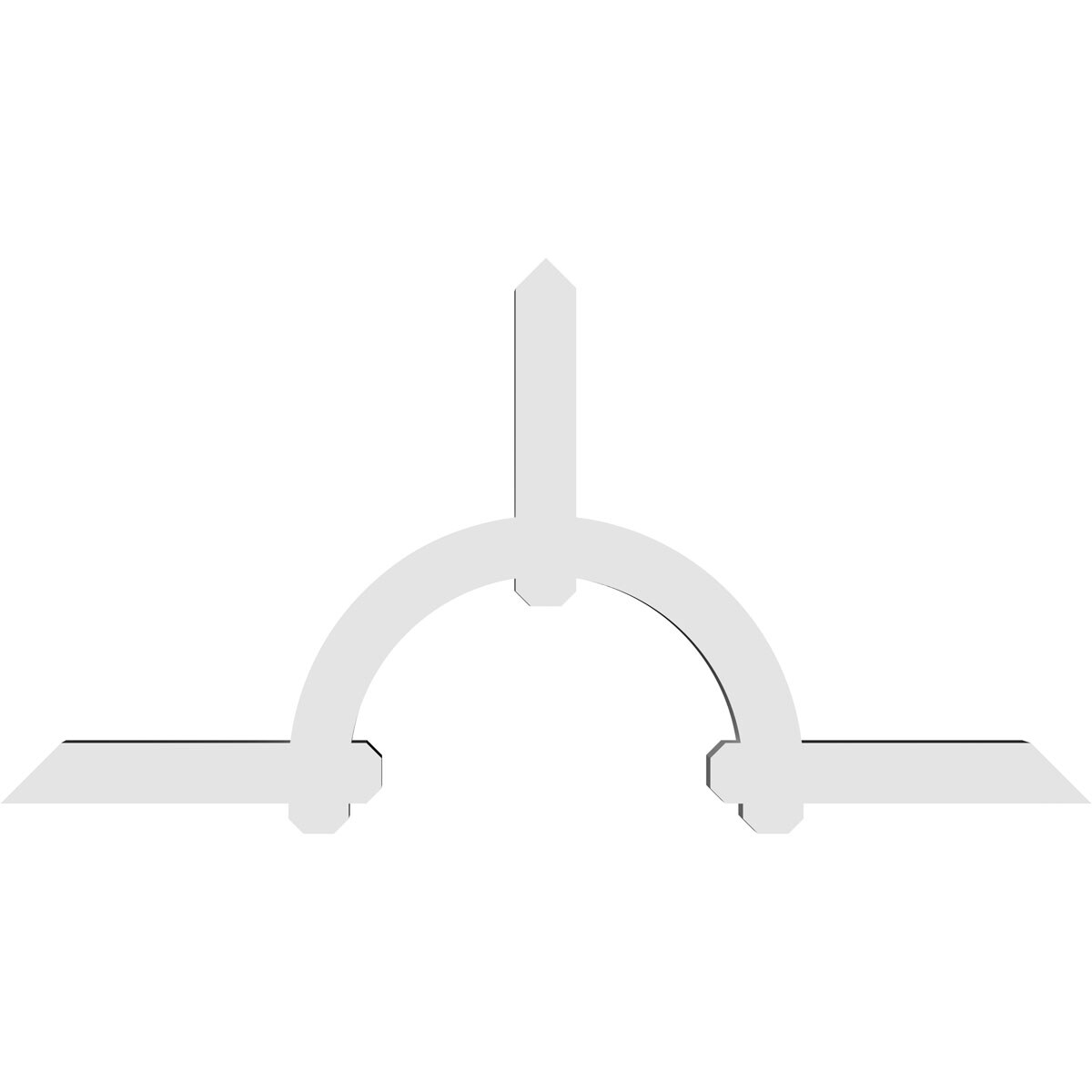 Ekena Millwork GBP072X36X0404ERI00 corbels - View #4