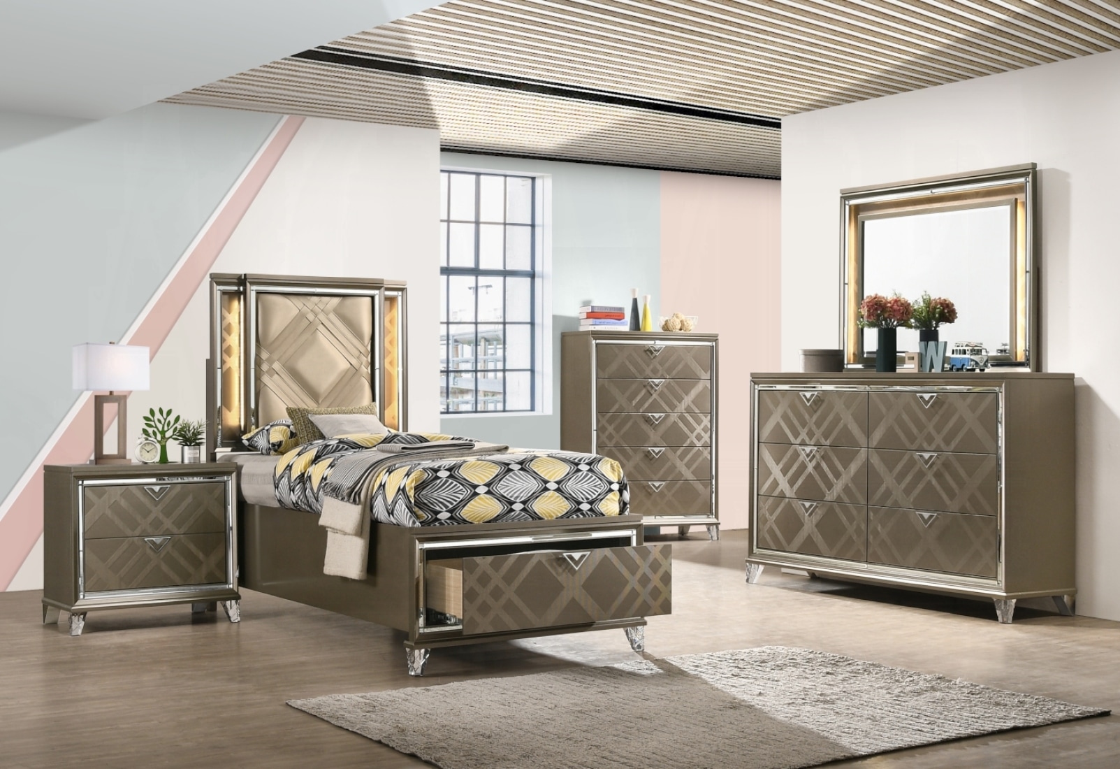 CHITA CTK-14 nightstands - View #6
