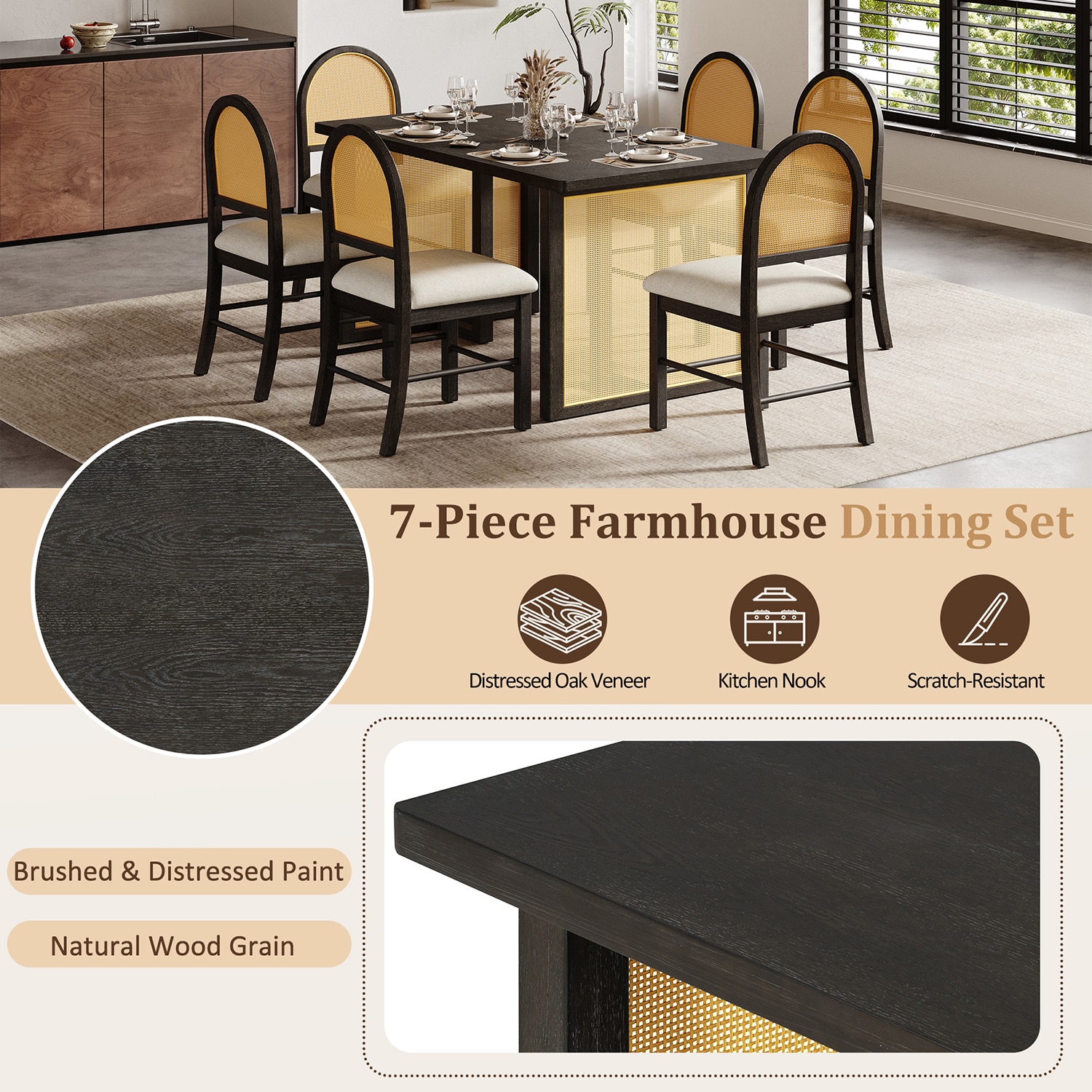 GZMR GM-W2521 Dining-Sets - View #7