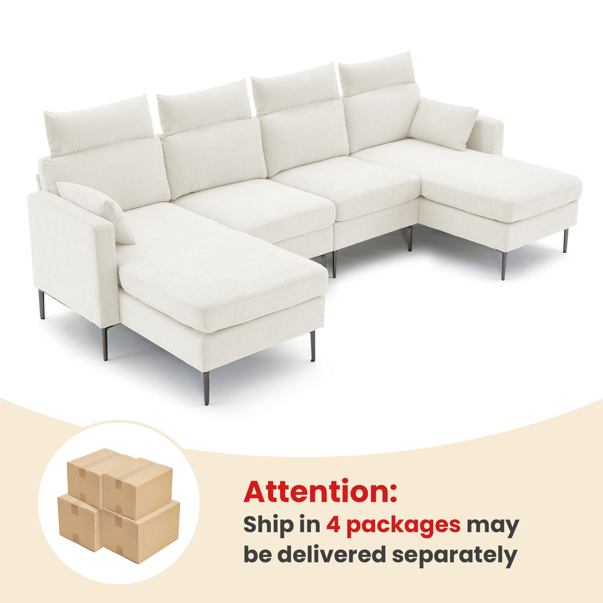 VOUA SAF-SDLXNECJ-GR Sofas-Loveseats - View #9