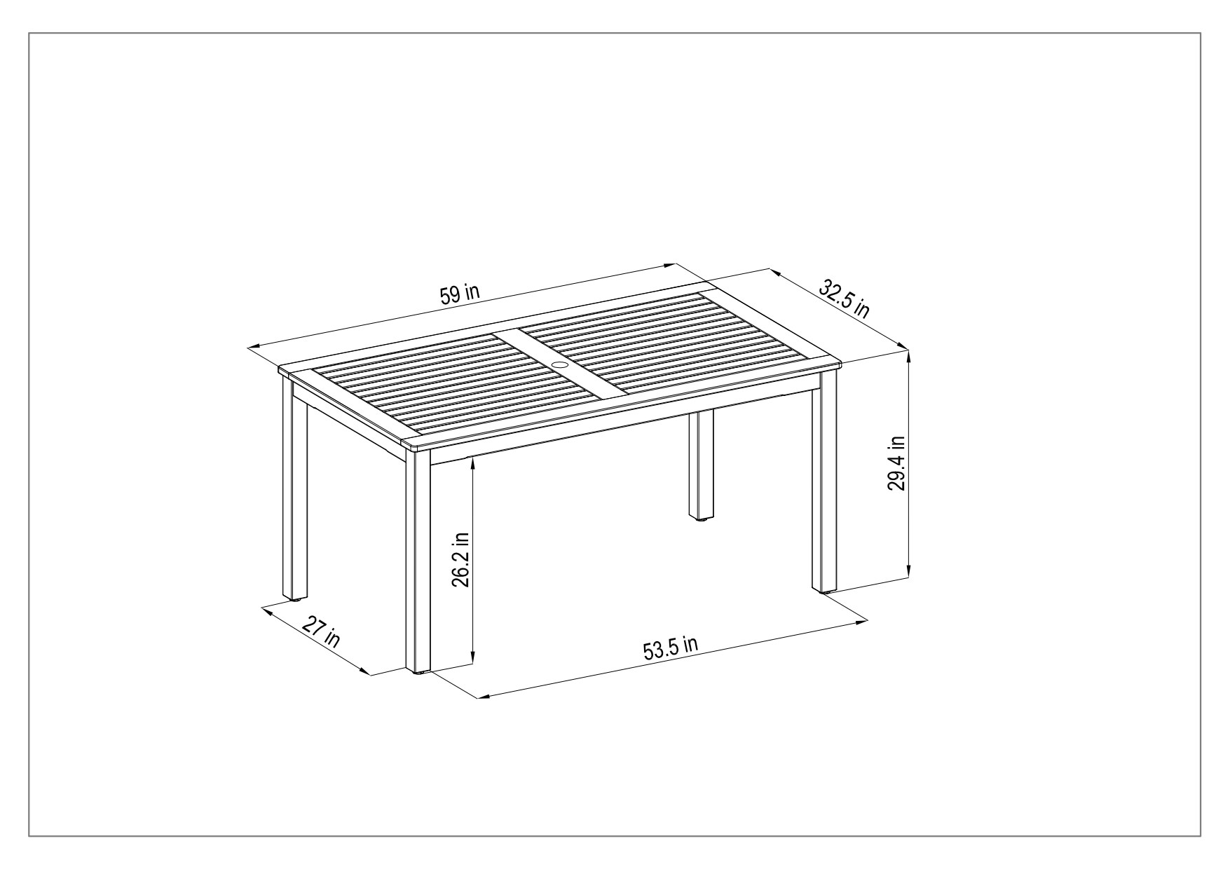 Amazonia LWS ORL-4ISAARM WT Patio-Dining-Sets - View #4