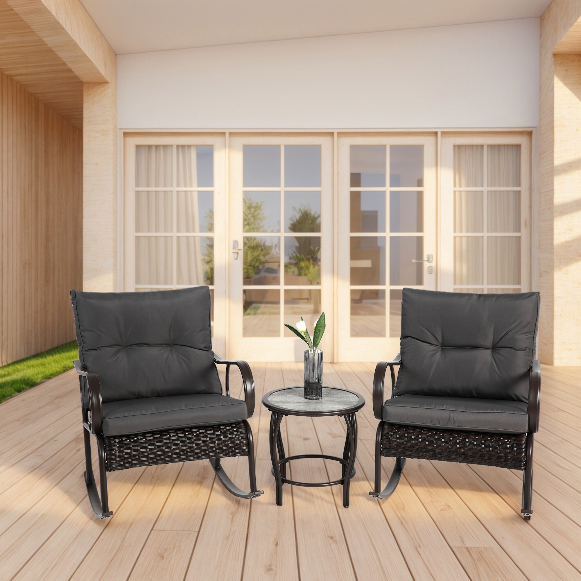 Bybafun YB0600062 Patio-Conversation-Sets - View #2