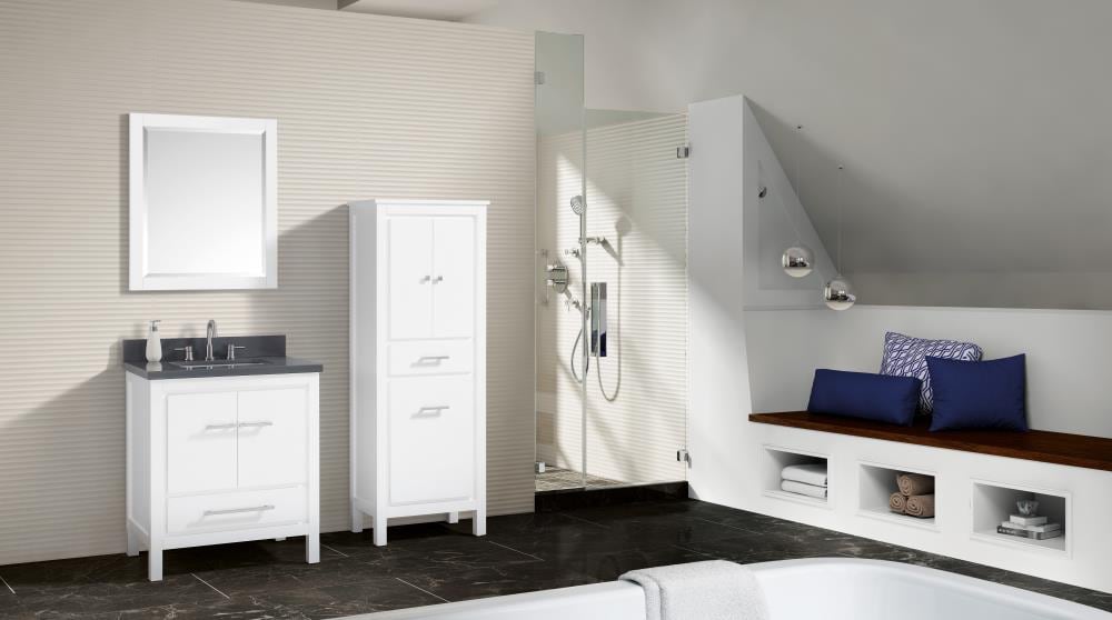 Azzuri RILEY-M24-WT Framed-Bath-Mirrors - View #4