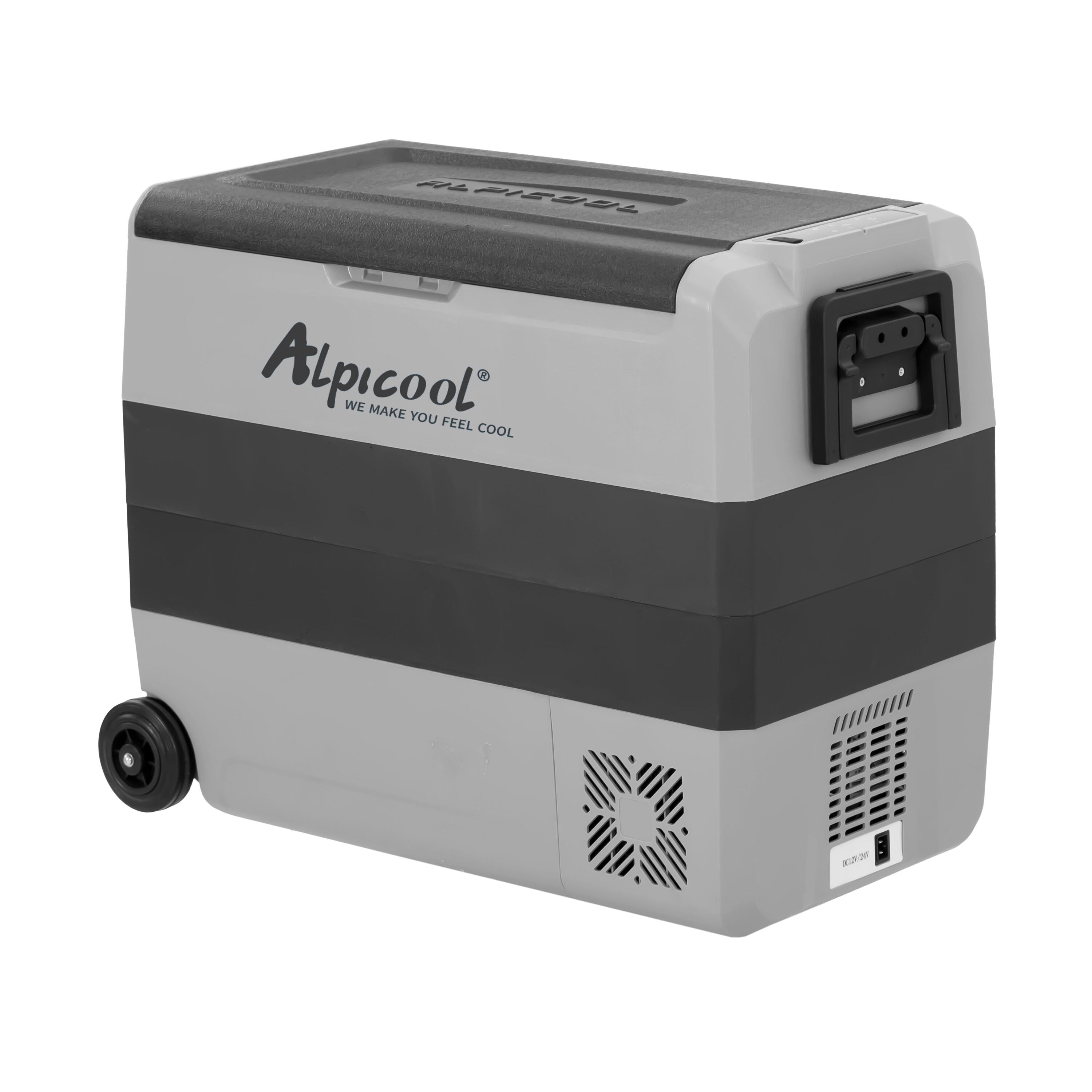 Alpicool T60 Gray 63 Quart(s) Hard Wheeled Cart cooler