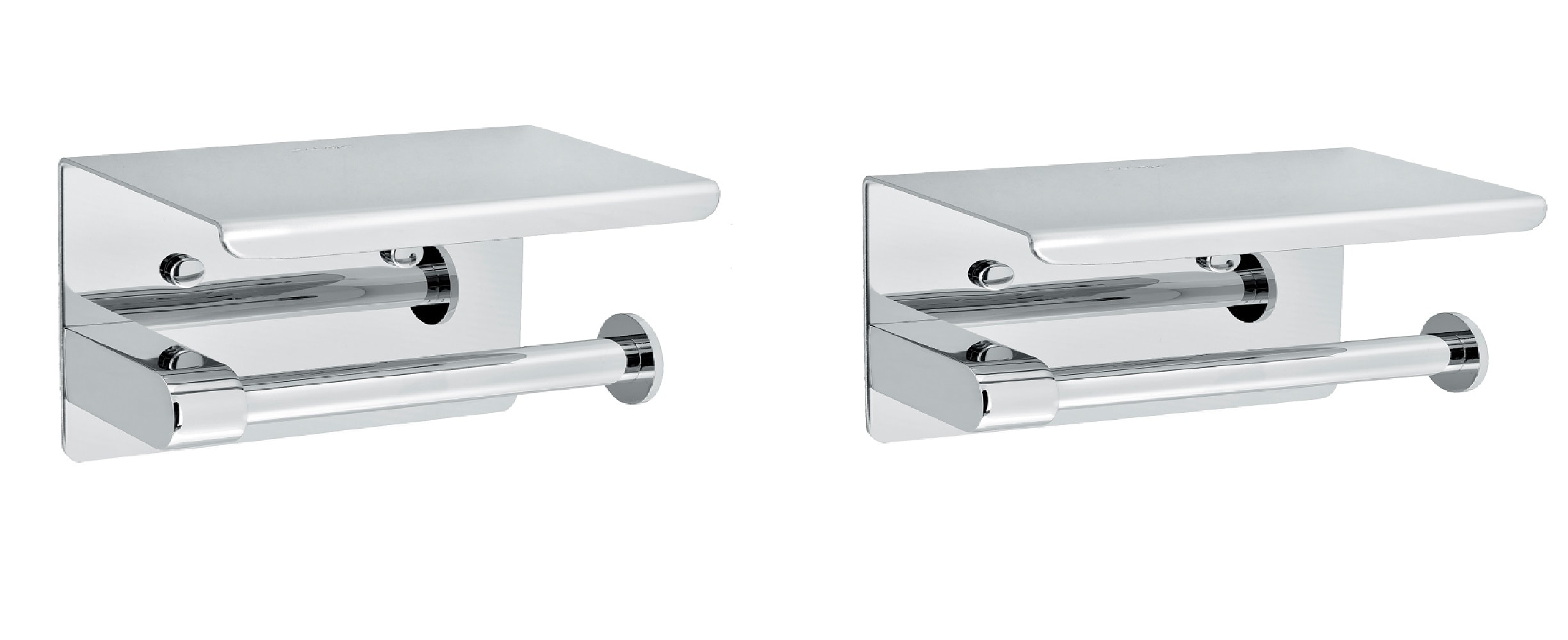 Italia Venezia Series Mega Roll Paper Holder in Polished Chrome