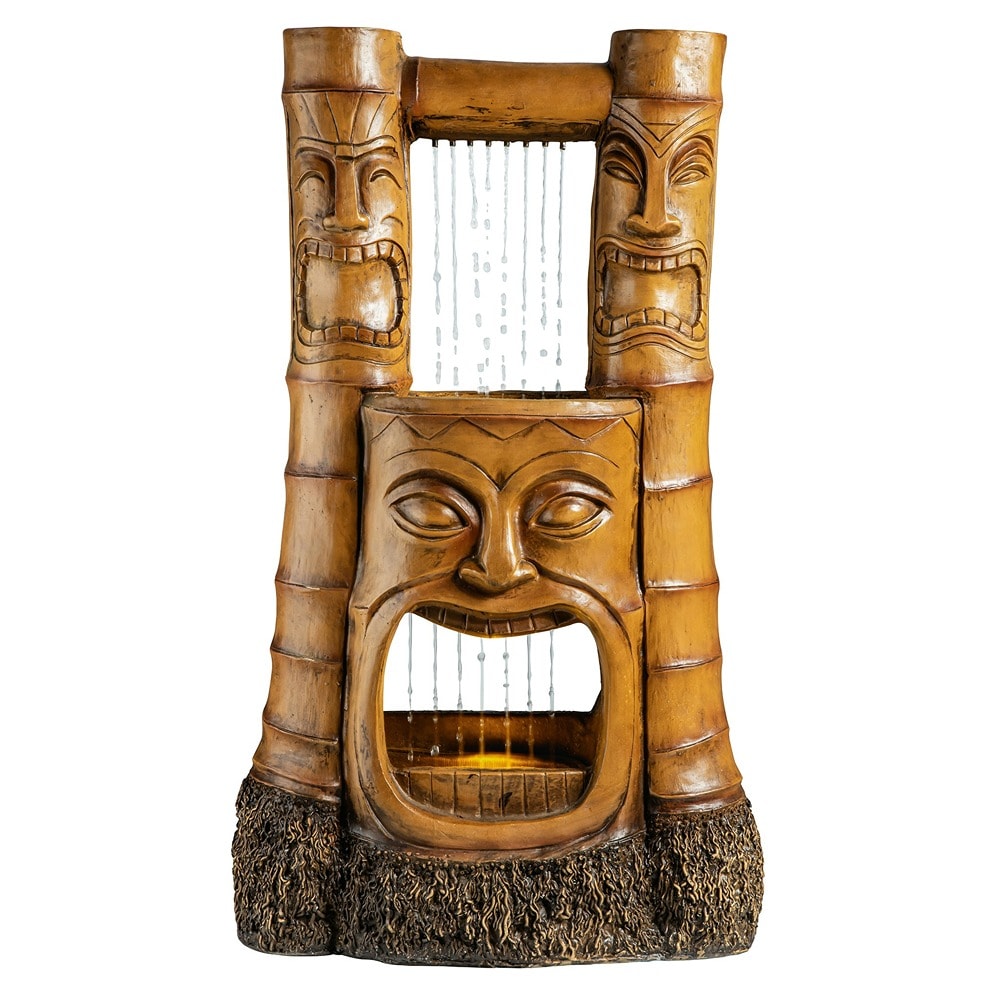 Design Toscano SH5382465 38-in H Resin Planter Outdoor Fountain