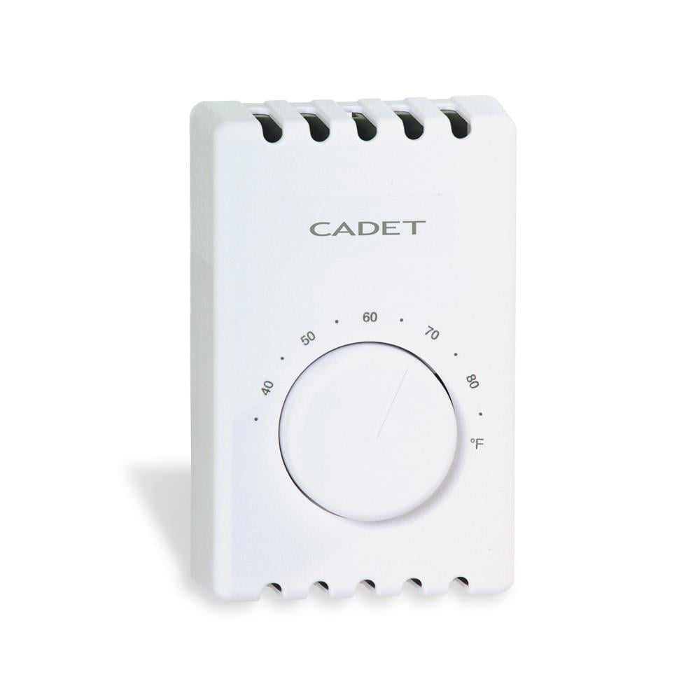 Cadet T521w Mechanical Non-Programmable Thermostat Use with