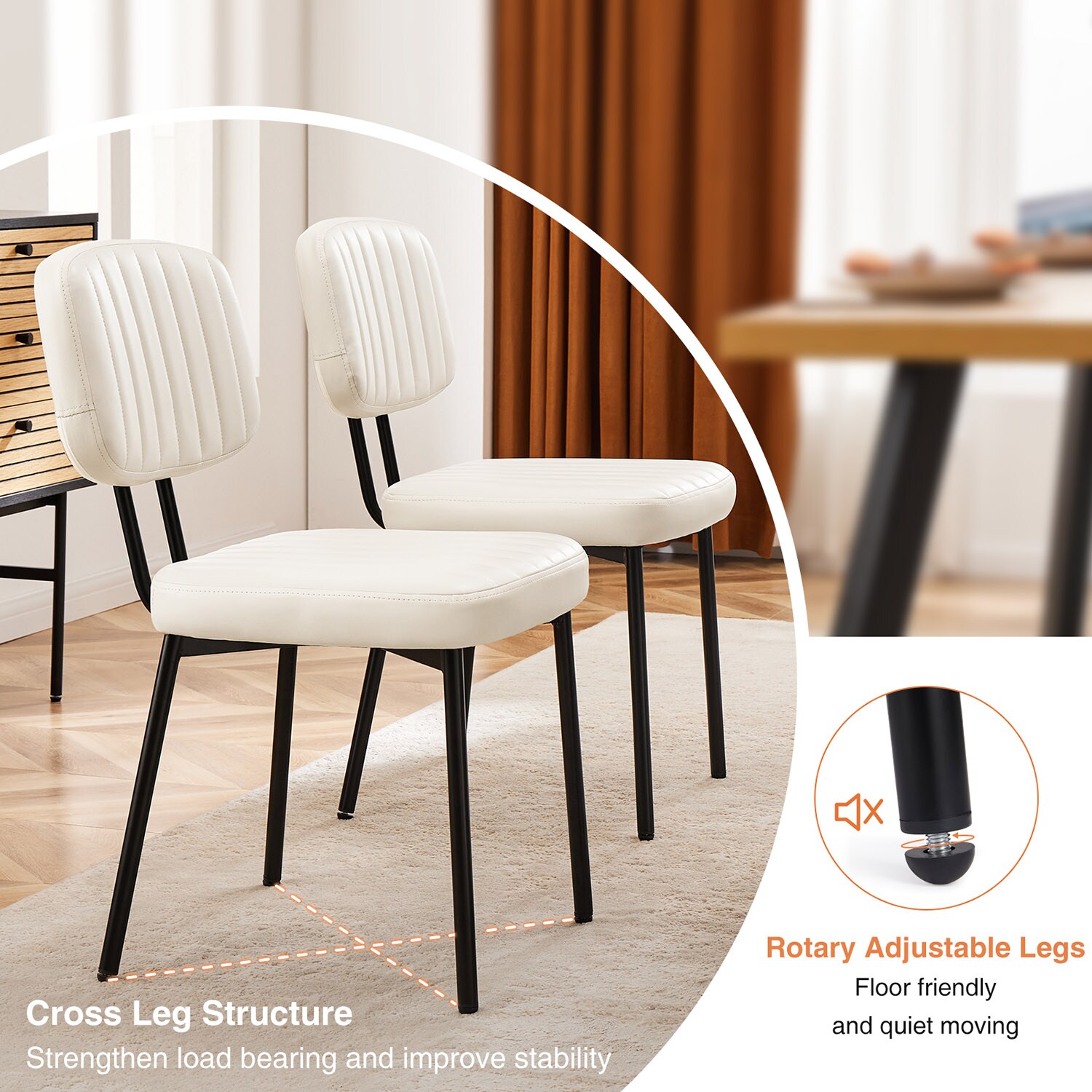 GZMR GZ-W22859 Dining-Chairs - View #4