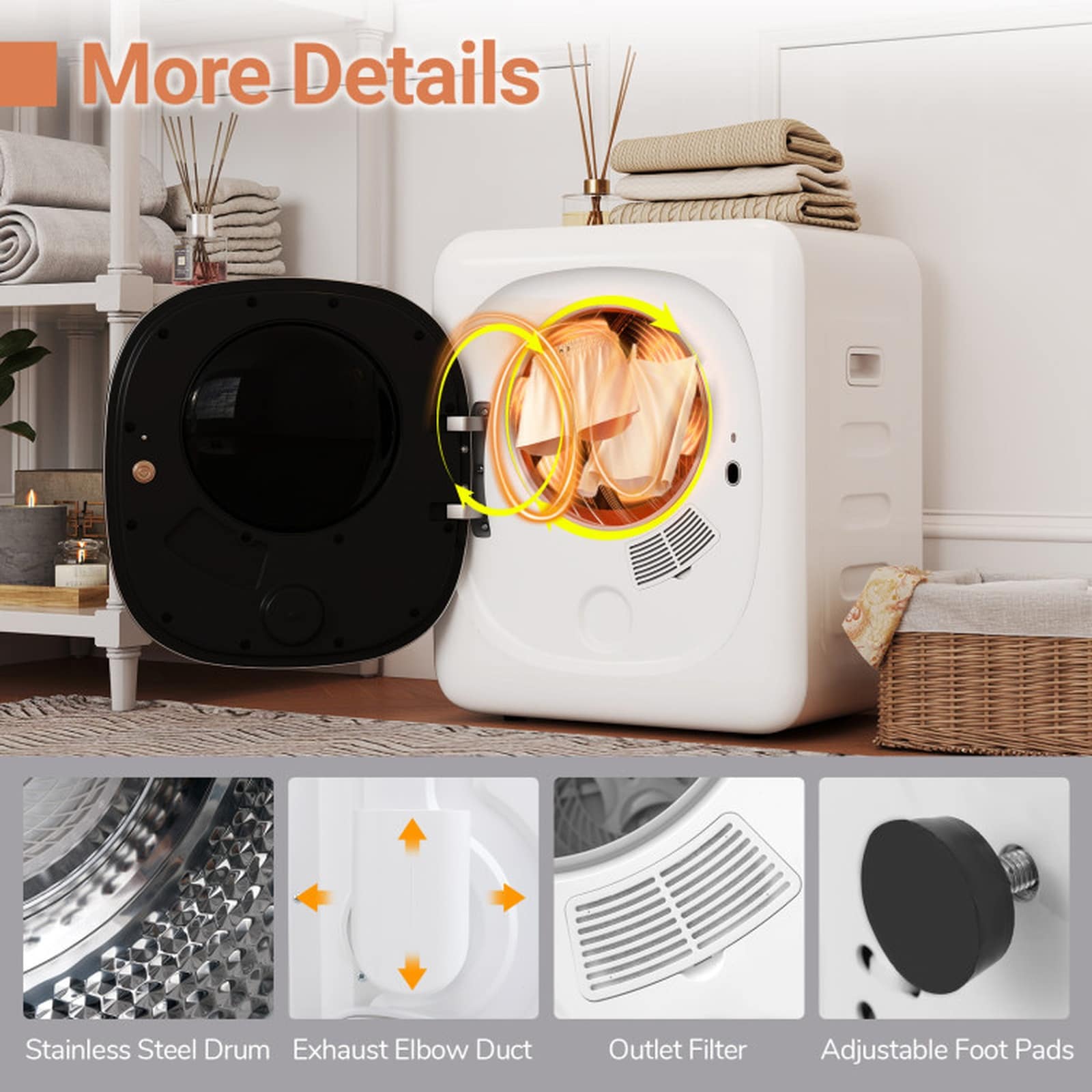 SUGIFT LW108SUGHY3084 Coin-Operated-Dryers - View #4