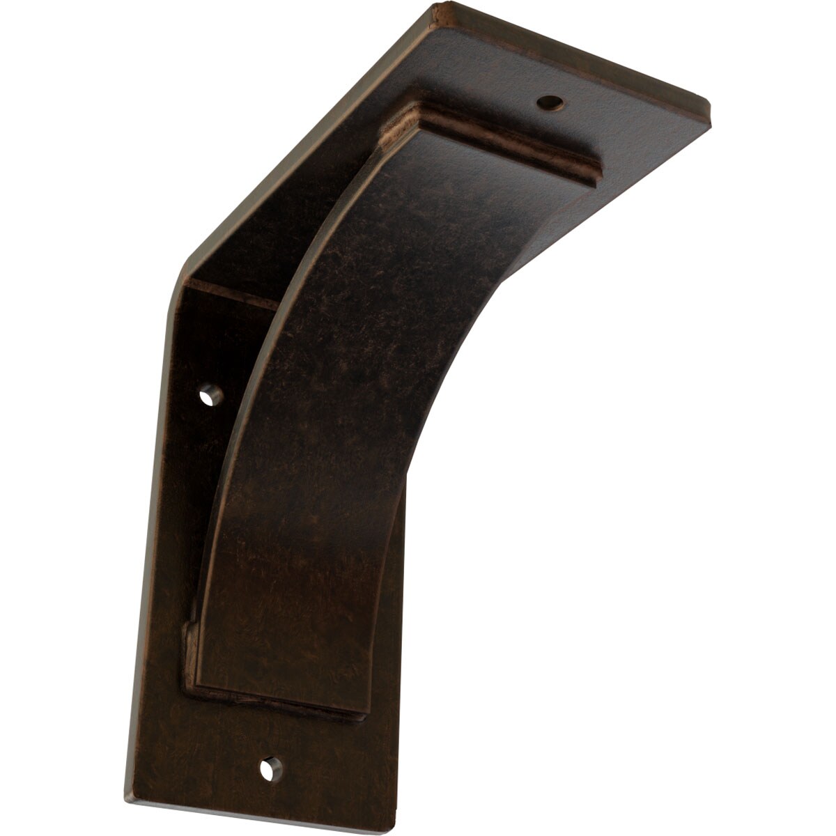 12 22 Gauge Steel Corner Brackets Antique Bronze Finish shelf chair cabi Count 