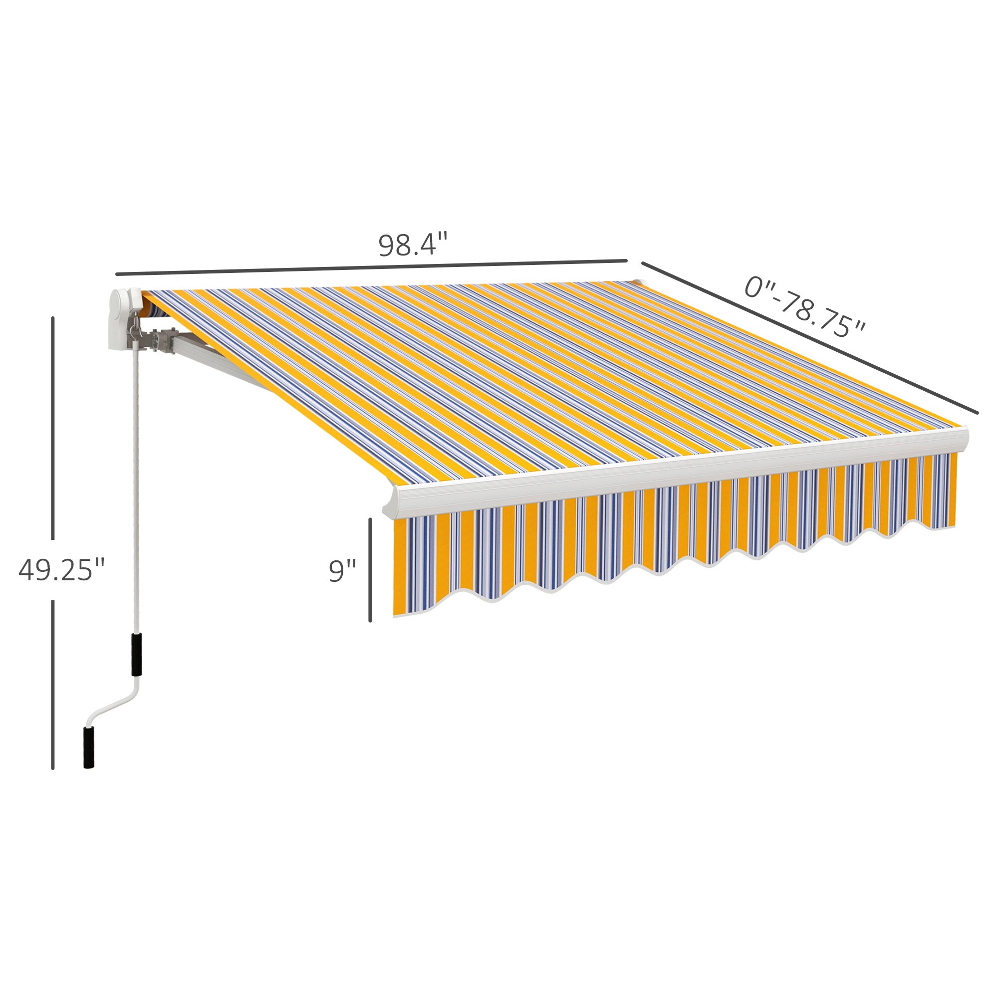 Outsunny 840-193MX awnings - View #3