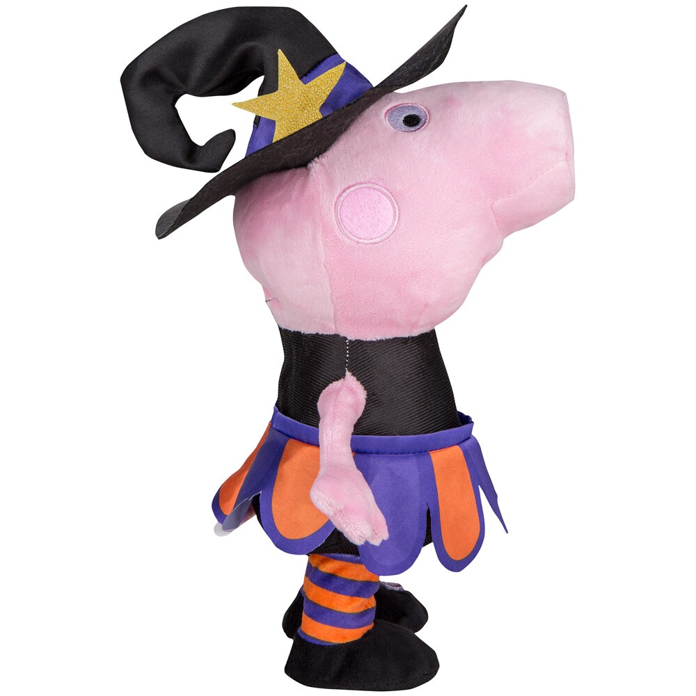 Peppa Pig 11.42-in Musical Witch Hat Tabletop Decoration in the ...