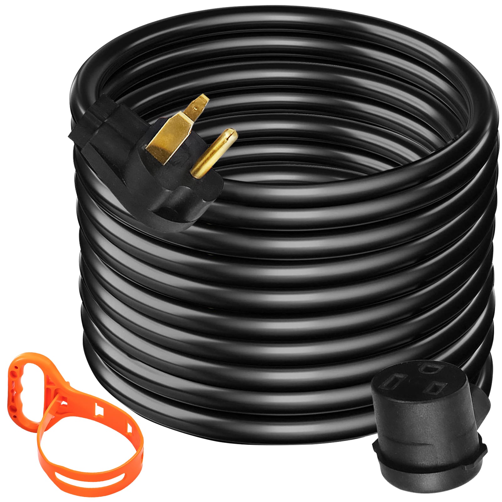 VEVOR SCHJLJQ8-3-501517V1 Welder Extension Cord 40Amp 50ft 250V  Welding Power Cord with NEMA 6-50 Plug 8 Gauge 3 Prong for MIG Lincoln Plasma Miller TIG Tested to UL Standards