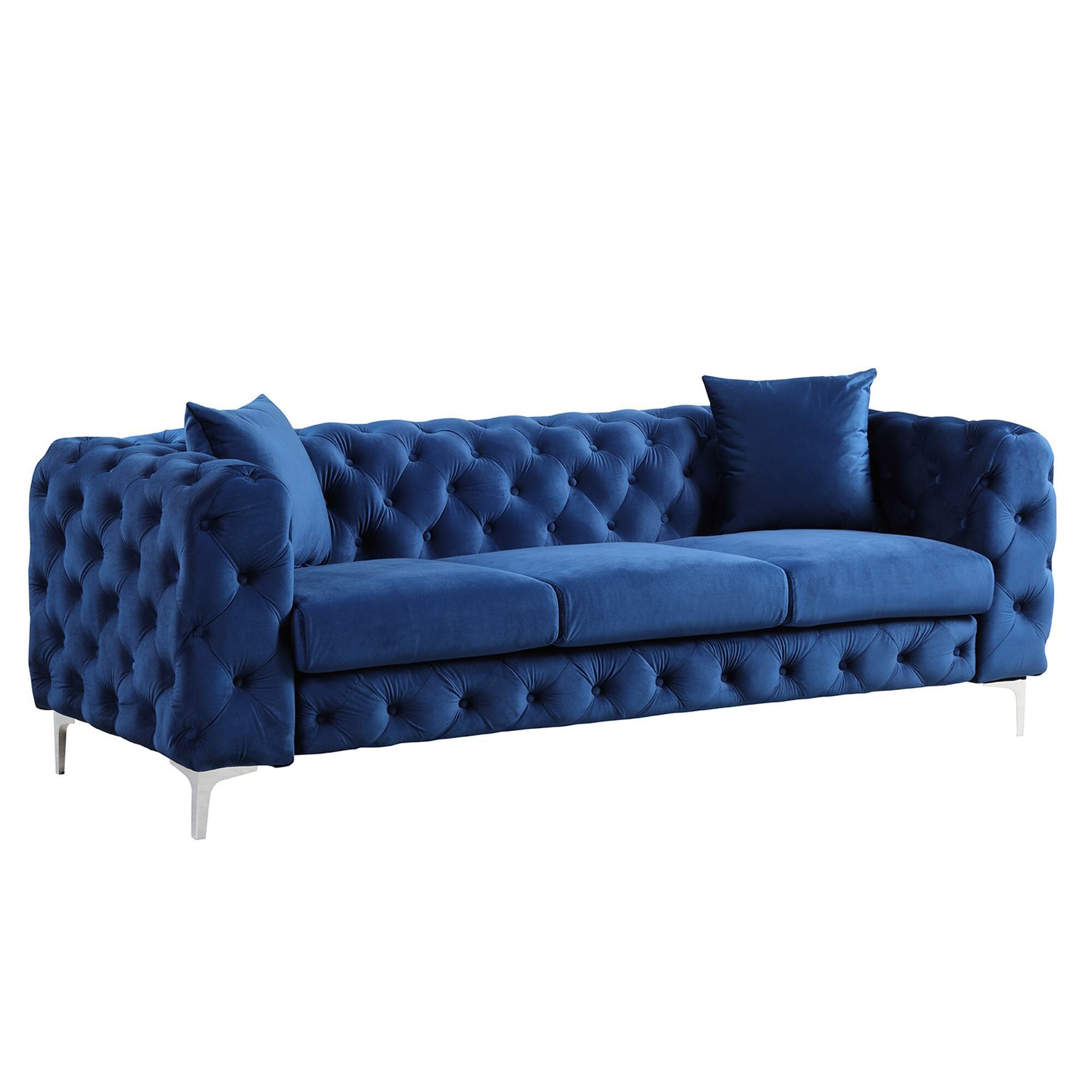 FARATI 8206-BLUE-3 Sofas-Loveseats - View #3