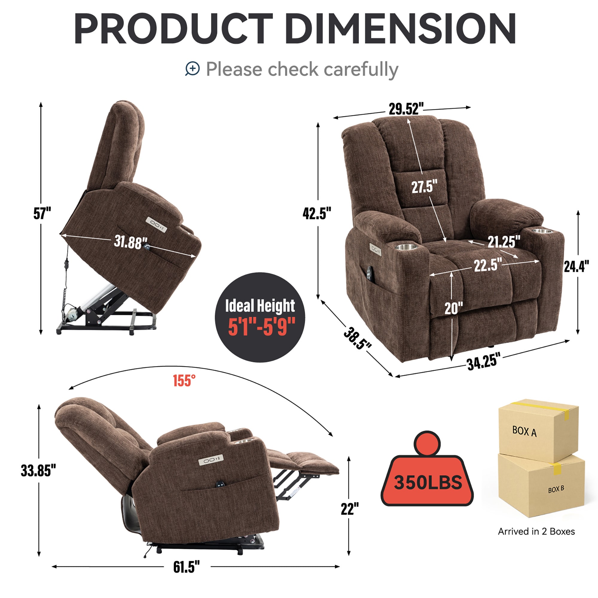 Sumyeg OF-PP194326AAF recliners - View #9