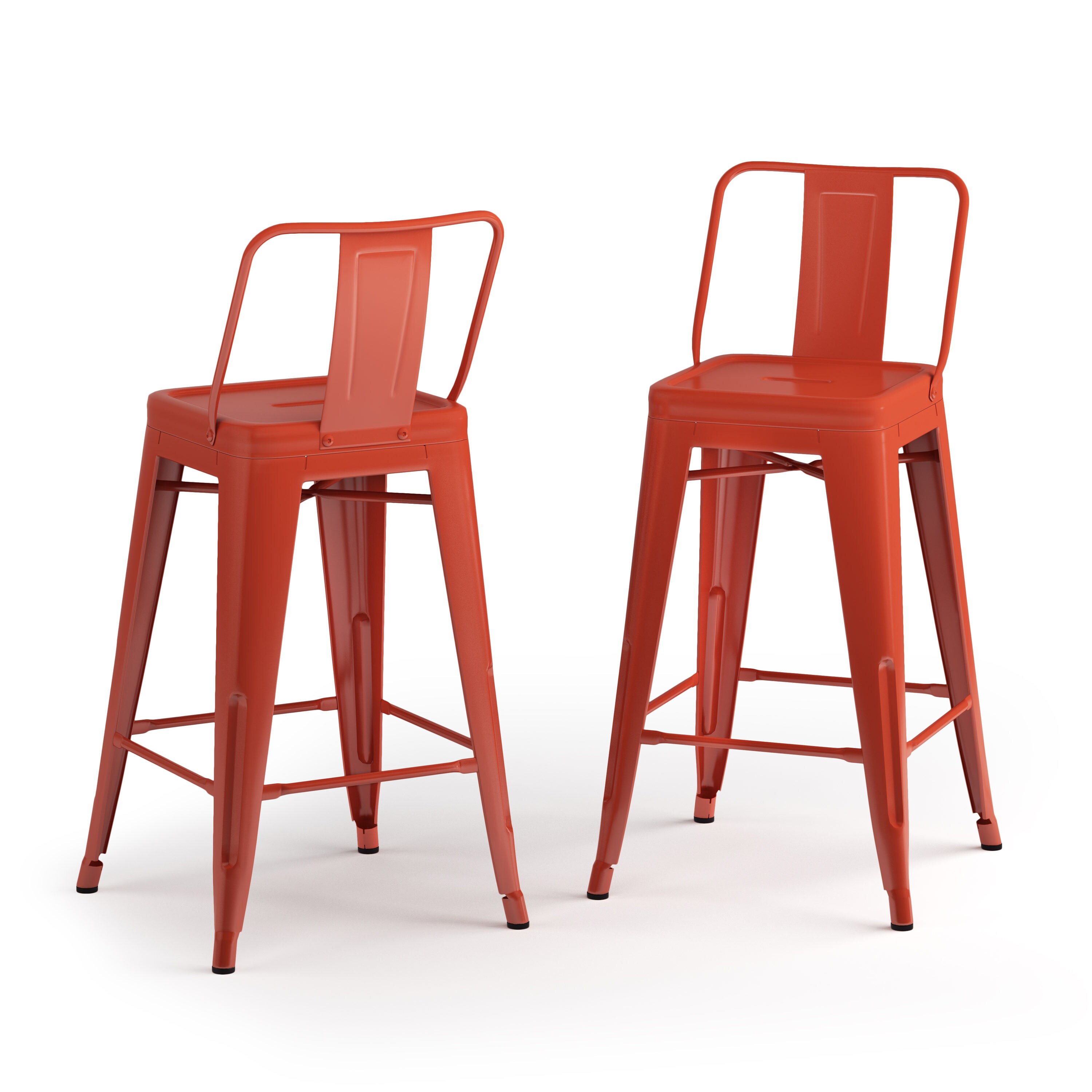 Simpli Home AXCRAY24-04-OR stools - View #7