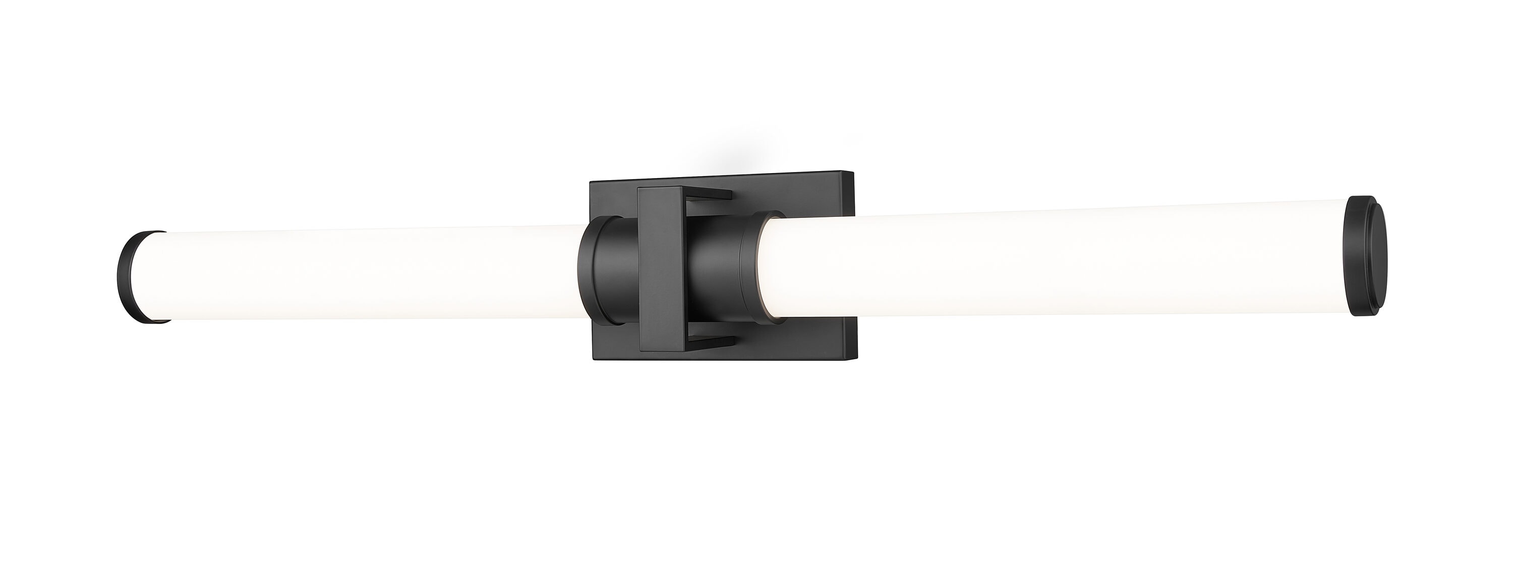 Z-Lite 1019-32W-MB-LED Idris 32.5-in 1 -Light Matte Black Integrated LED Transitional Vanity light