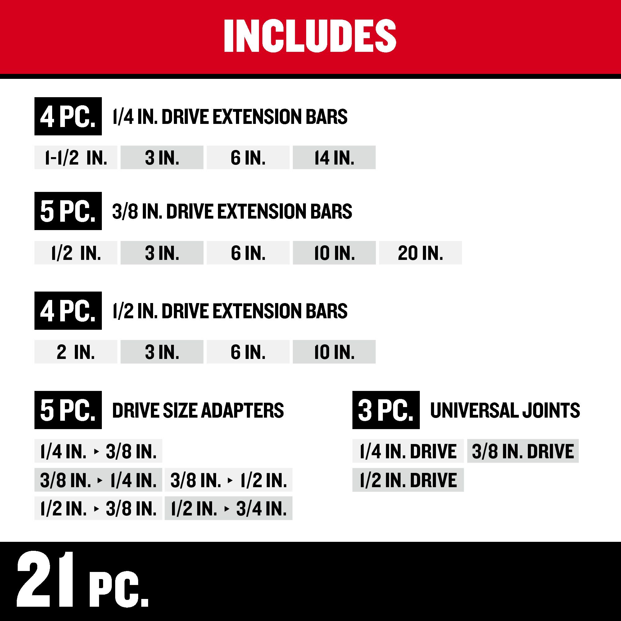 CRAFTSMAN CMMT42283 Drive-Tool-Socket-Accessories - View #2
