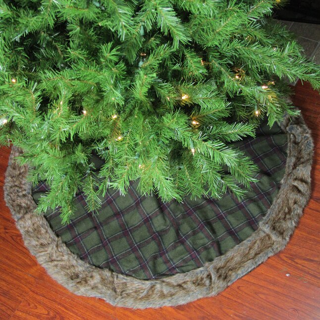Northlight 47-in Green Tree Skirt at Lowes.com