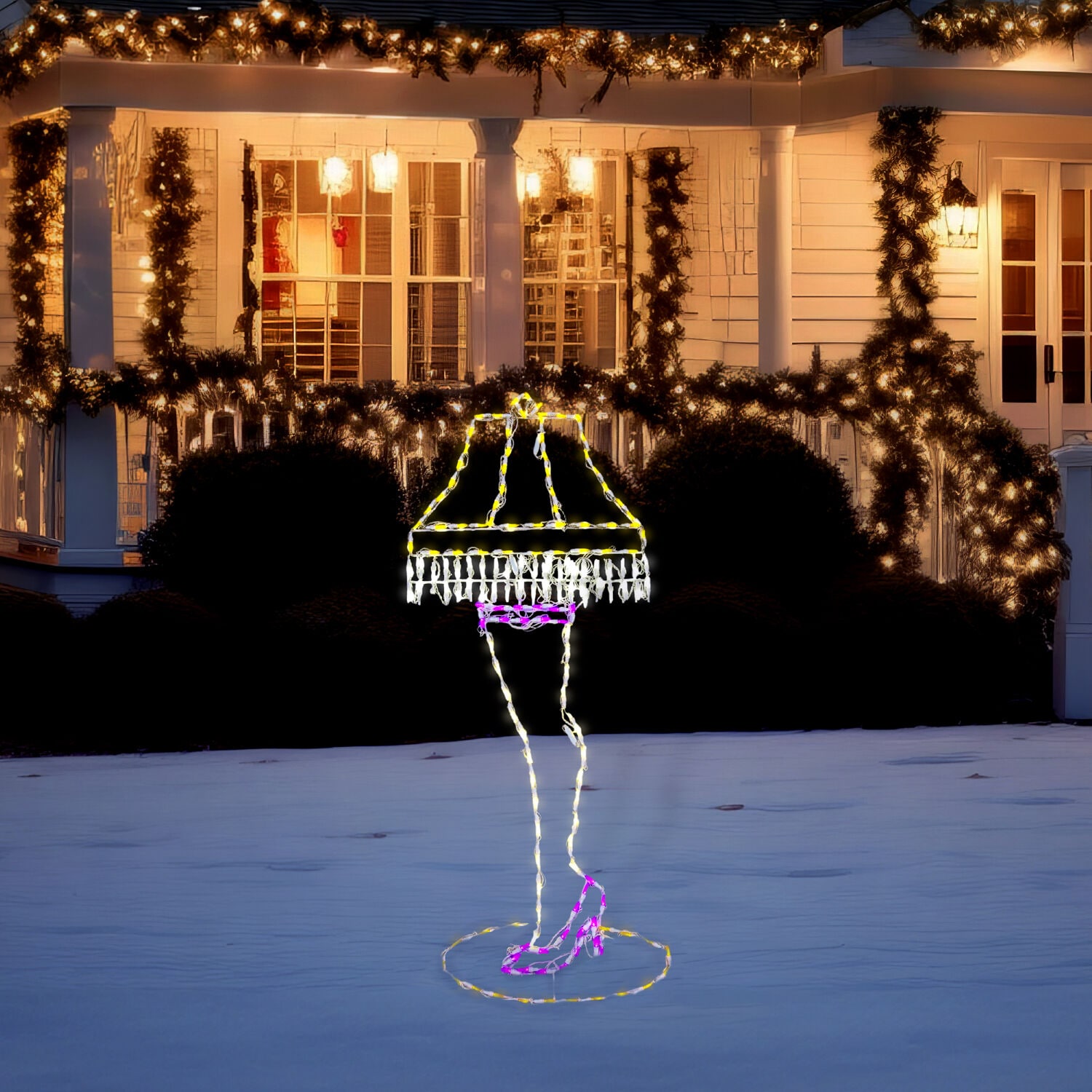 Fraser Hill Farm FFCHLED052-LEG0-MTL Outdoor-Christmas-Decor - View #9