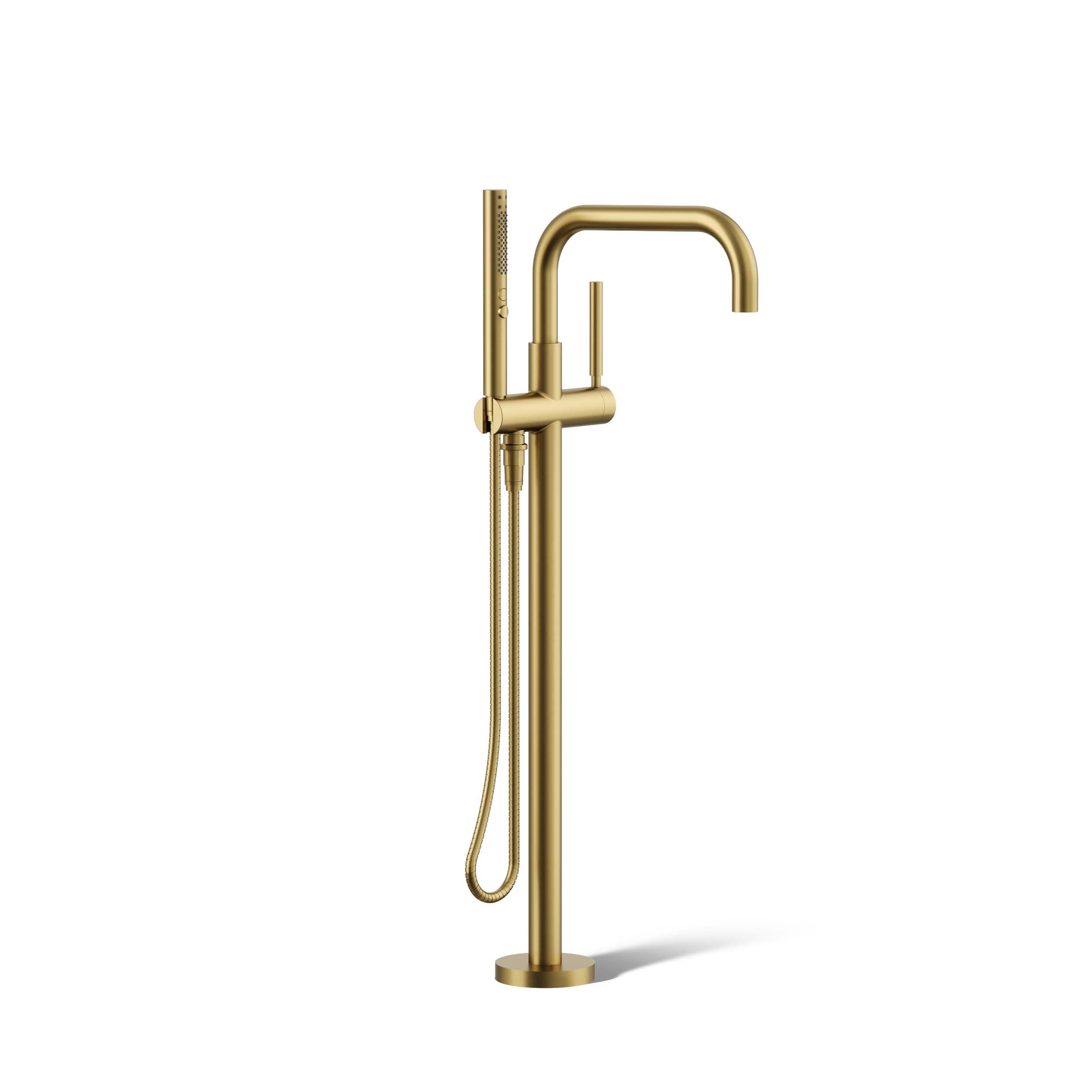 KOHLER K-T97328-4-2MB Purist Vibrant Brushed Moderne Brass 1-handle