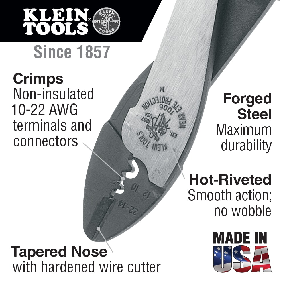 Klein Tools 1006 Wire-Strippers-Crimpers-Cutters - View #2