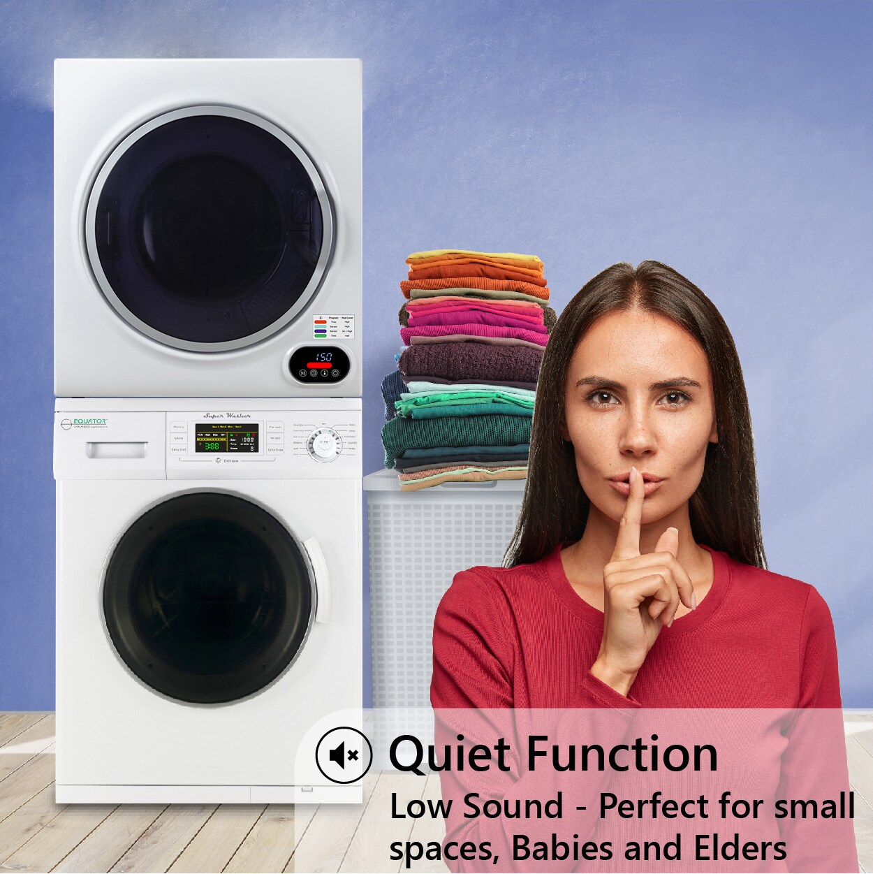 Equator Advanced Appliances 824N+852+ACCESSORIES Combo-Washer-And-Dryer - View #17
