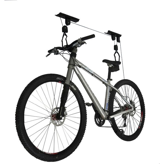 Leisure Sports Bike Storage Hoists Set, Bicycle Garage Storage Lift Hoist