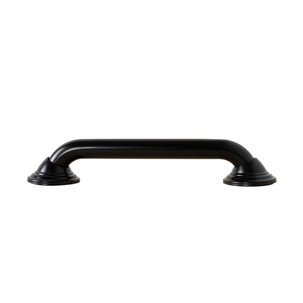 Utopia Alley GB12BK 12-in Black Wall mount Grab Bar ( 220-lb Weight Capacity )