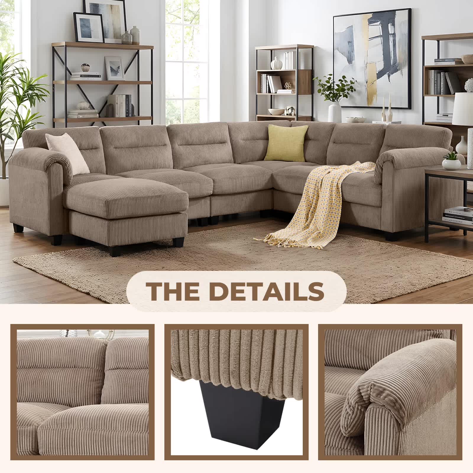 Canmov S074-BN-7 Sofas-Loveseats - View #5