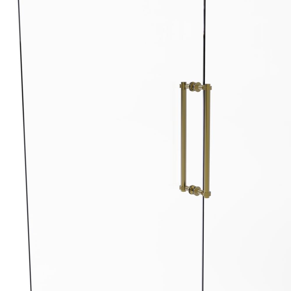 Allied Brass 404D-18BB-UNL Unfinished 18-Inches Hinged shower door Handle