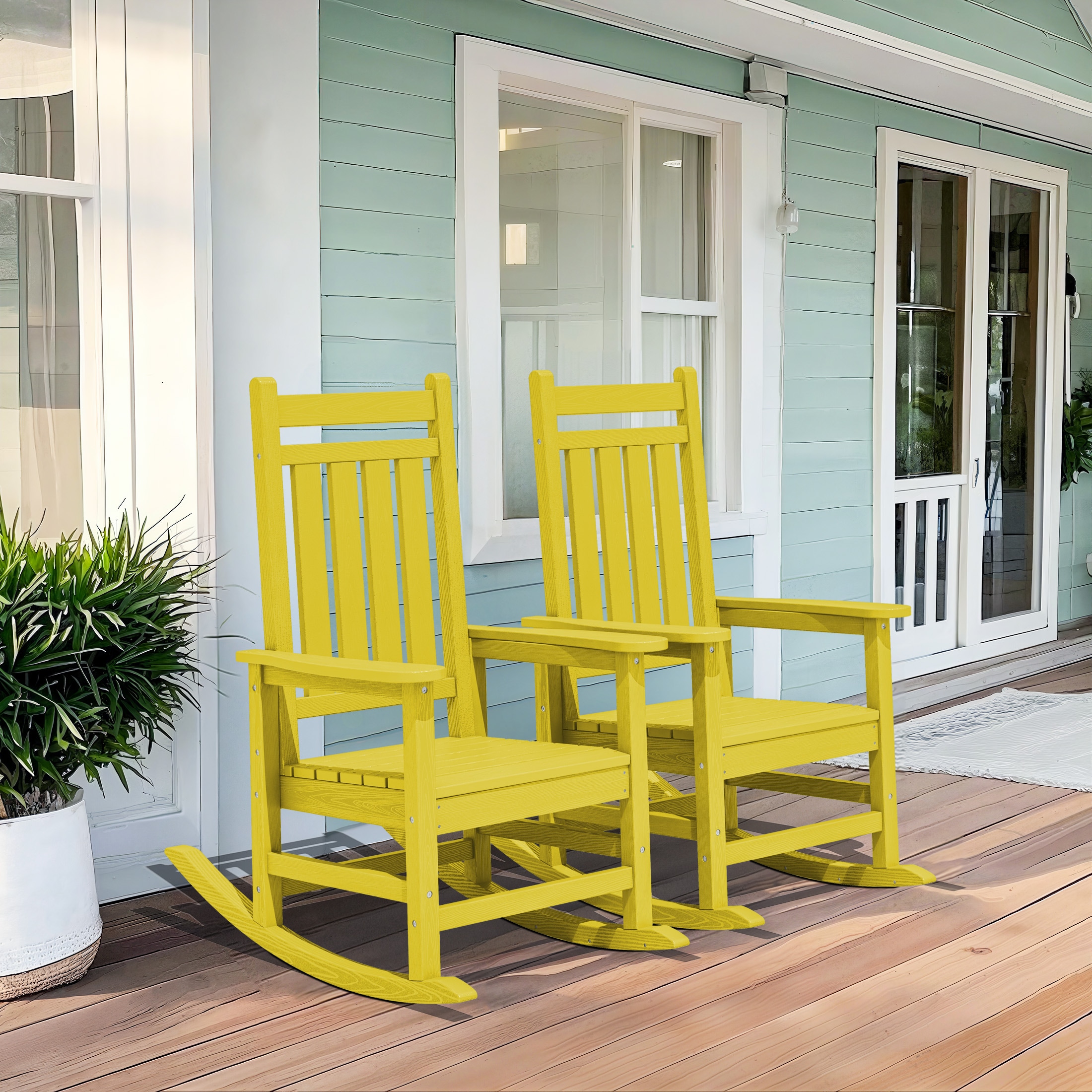 JEAREY TRGY02-YW Patio-Chairs - View #2