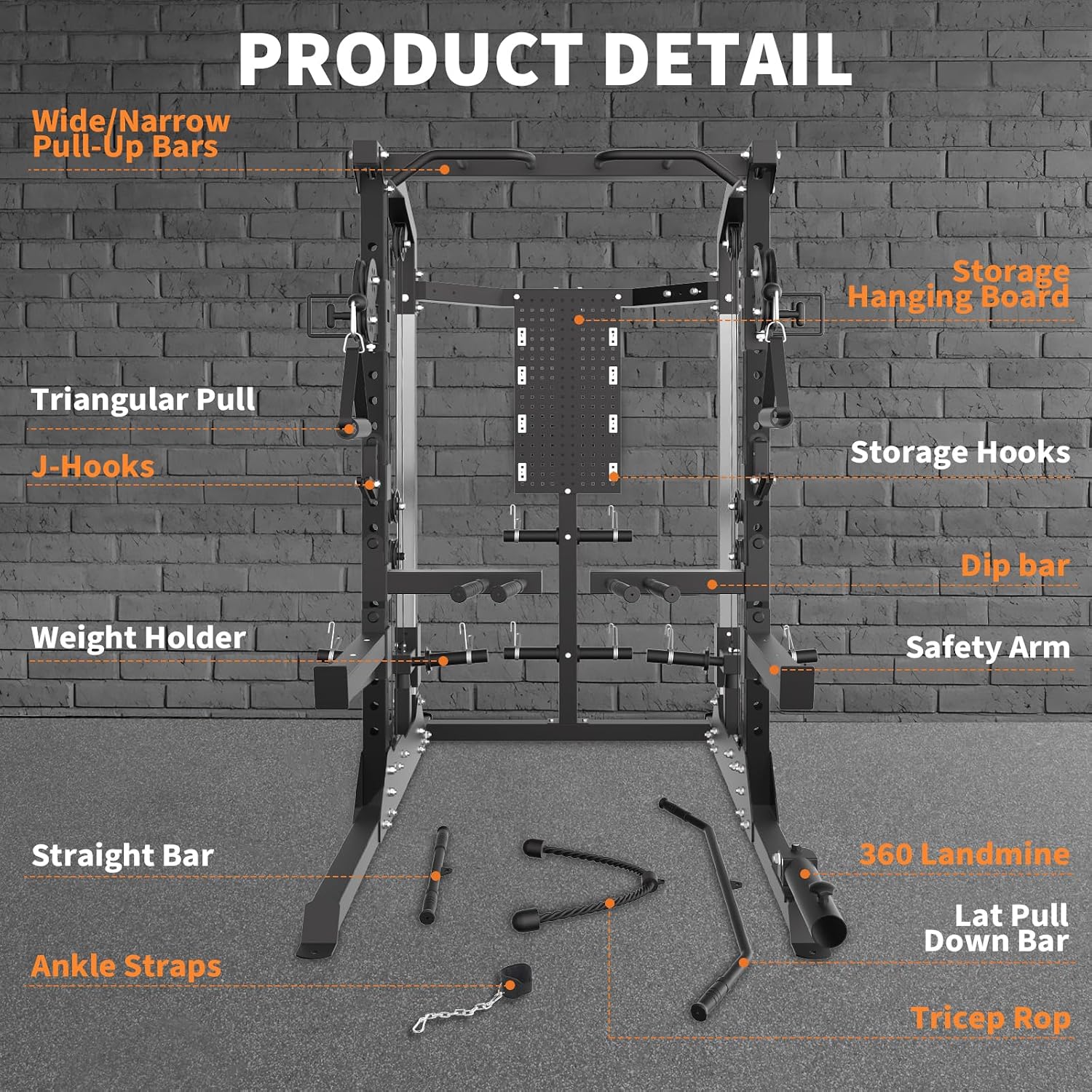 Garvee CBV-BMRCTXT0YXYG4-GR Lat-Pull-Down-Machines - View #8