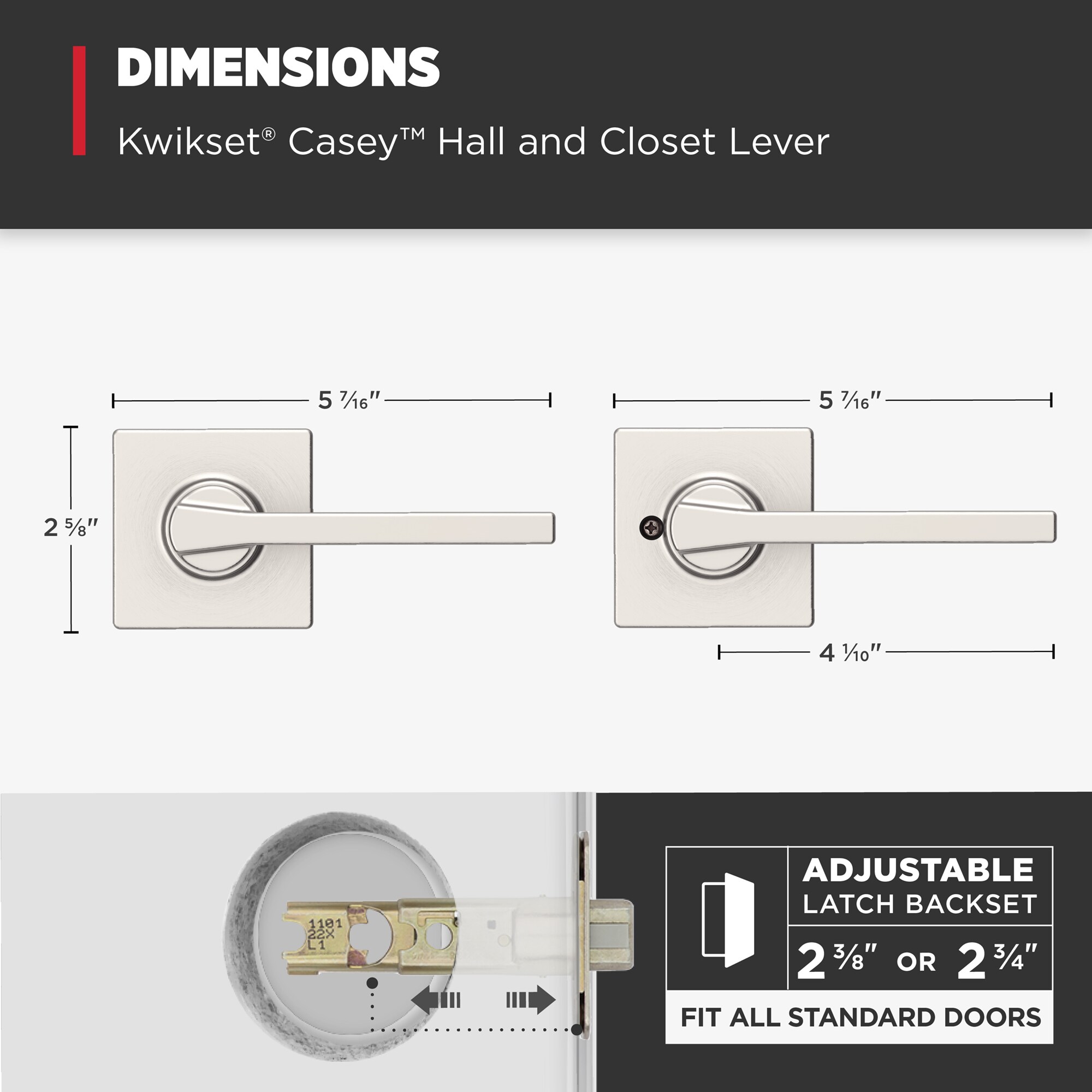 Kwikset 200CSL SQT 15 RCS Door-Handles - View #8
