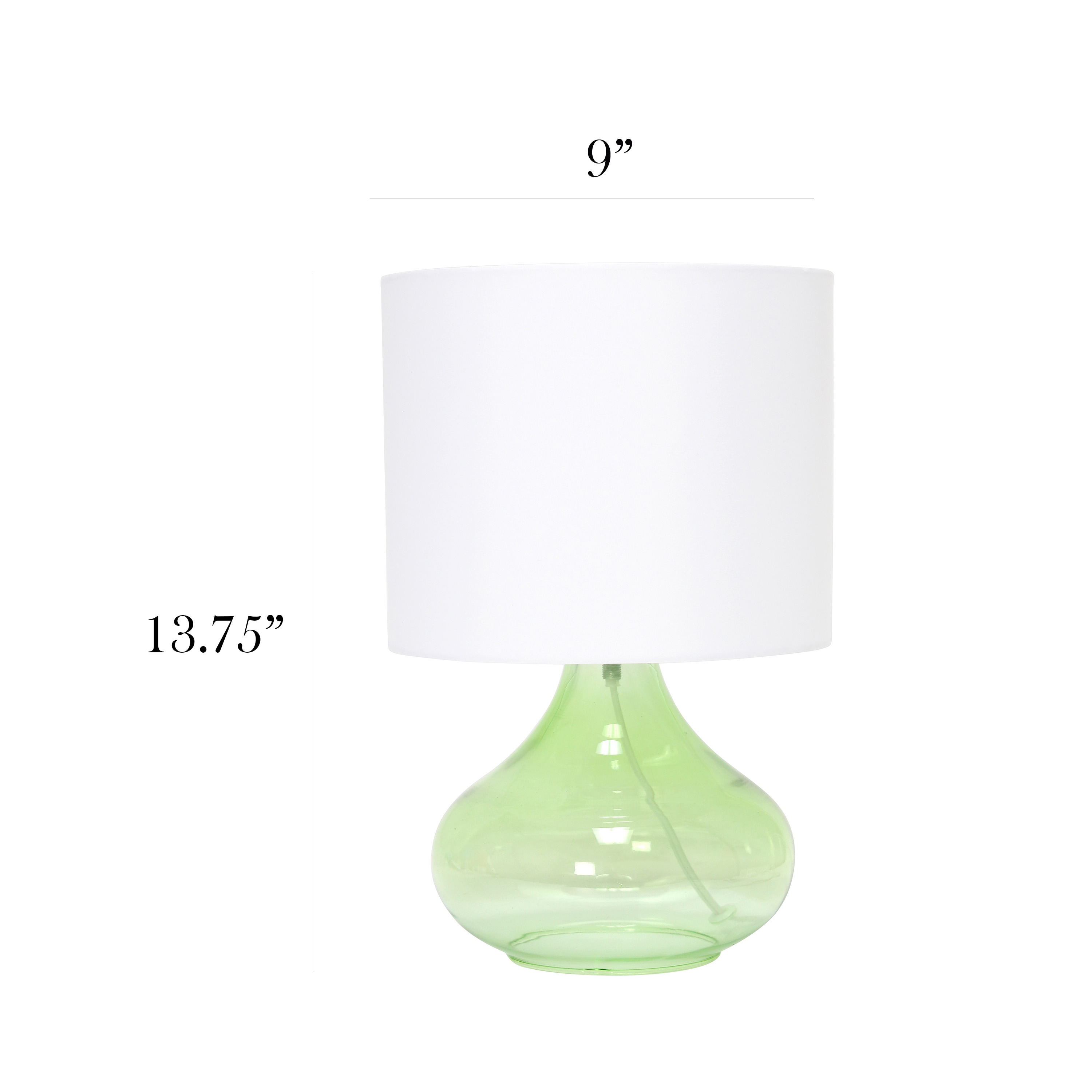 Simple Designs LT2063-GRW Table-Lamps - View #3