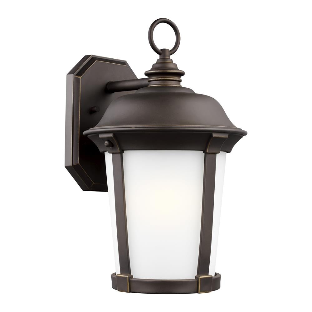 Generation Lighting 8750701-71 Calder 1 -Light 16.5-in H Antique Bronze Hardwired Outdoor Wall Light