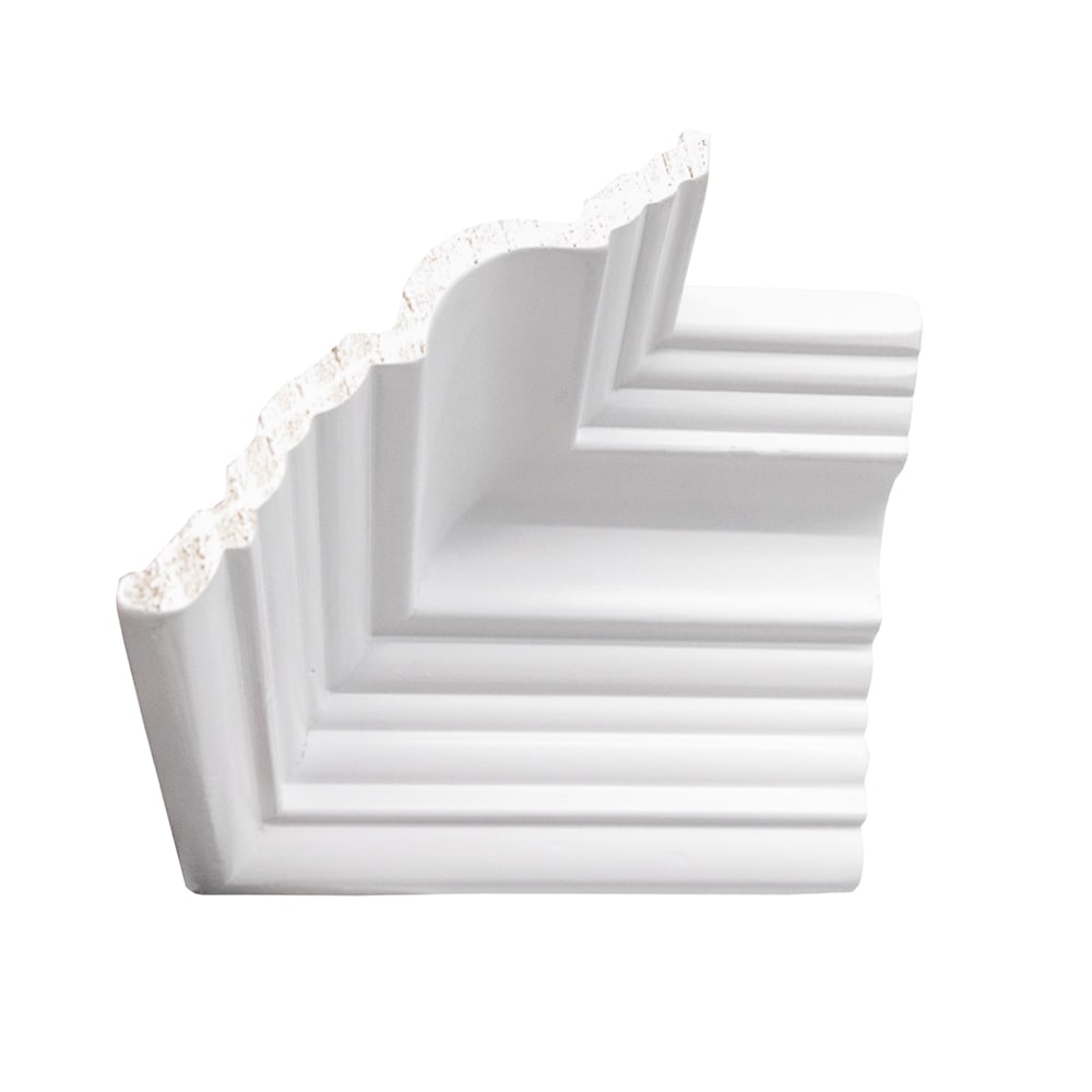 RELIABILT MN213108 3-1/8-in x 4-5/8-in Interior Primed 3108 Inside corner Crown Moulding Block