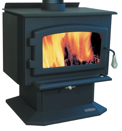 Drolet DB02800 1500-sq ft Heating Area Wood Stove