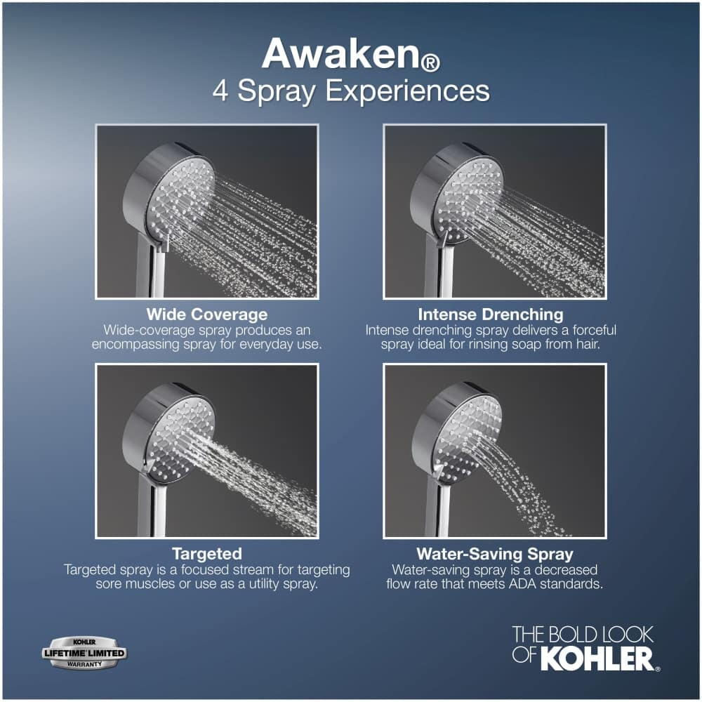 KOHLER K-99898-Y-2MB Fixed-Showerhead - View #3