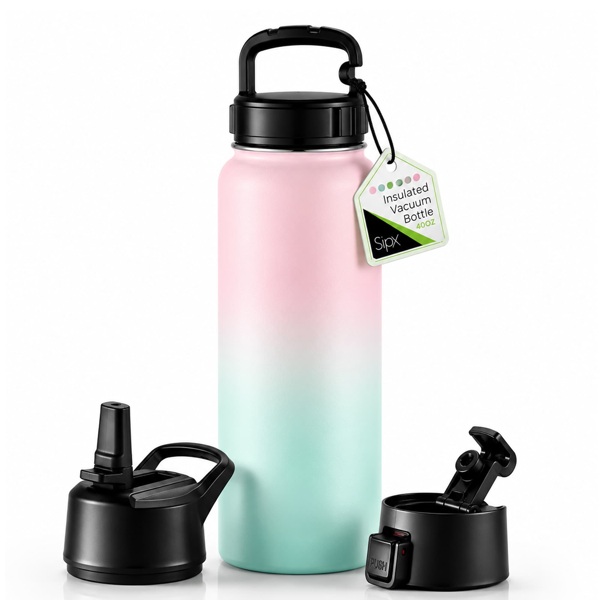 Bene Casa Vacuum Insulated Stainless Steel Coffee Thermos 16.9 oz